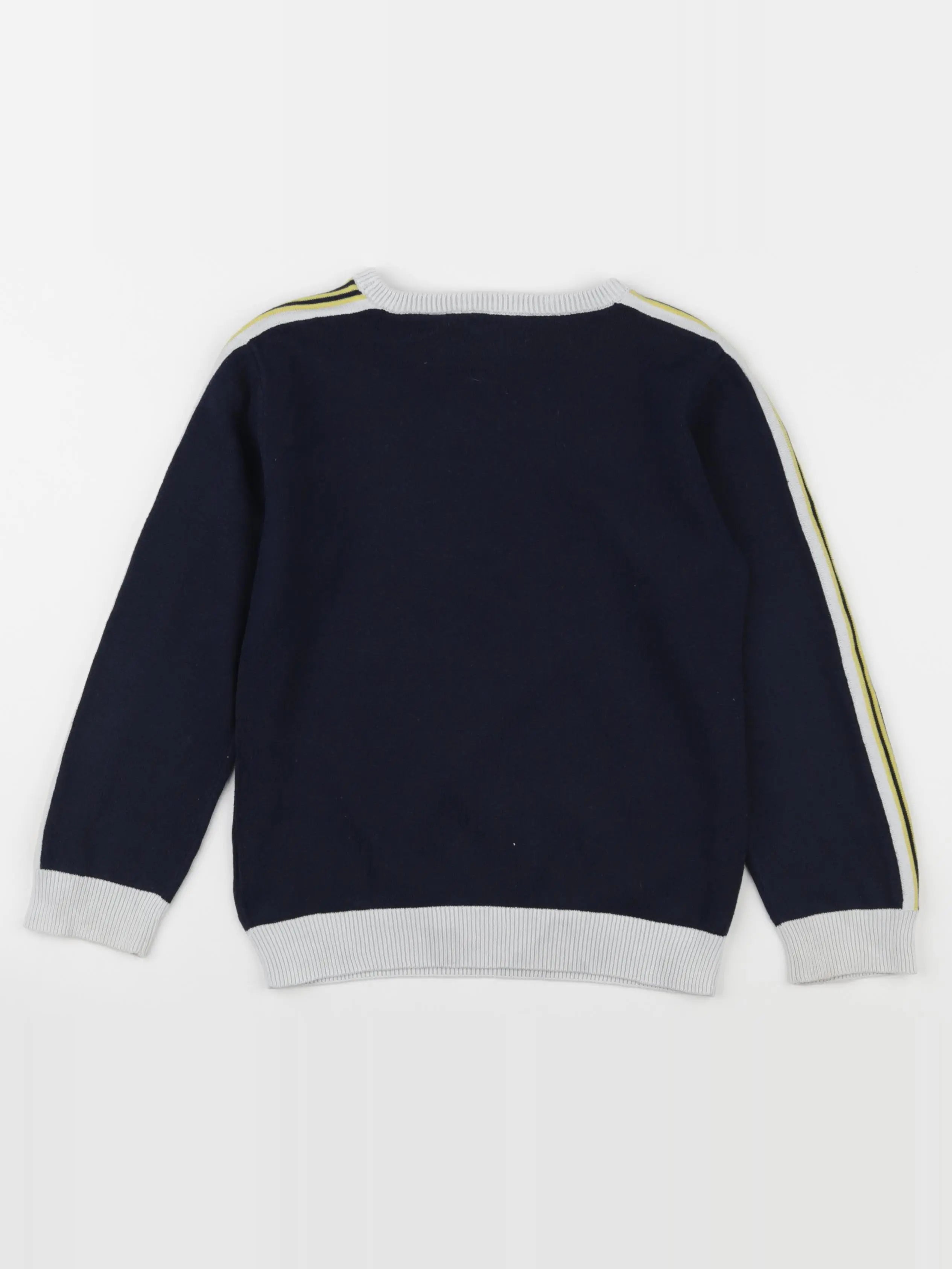 Vertbaudet - pull bleu - 8 ans