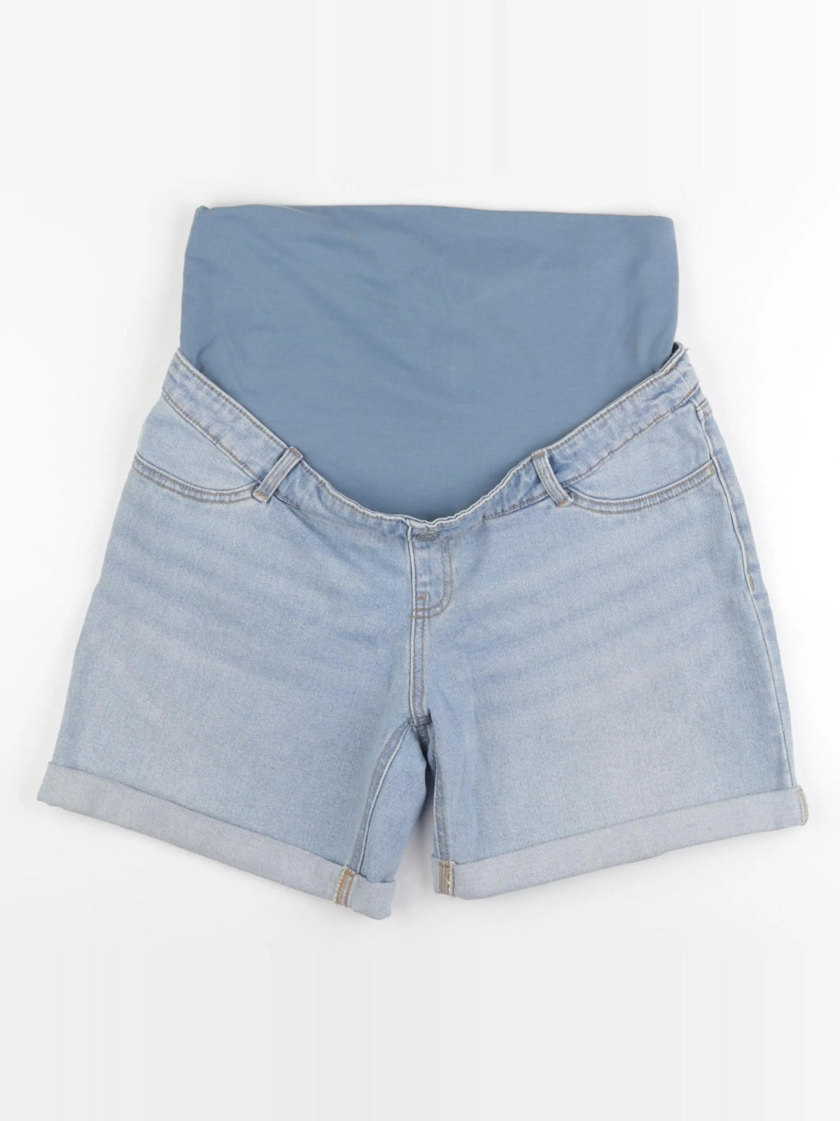 Kiabi - short grossesse bleu - 38
