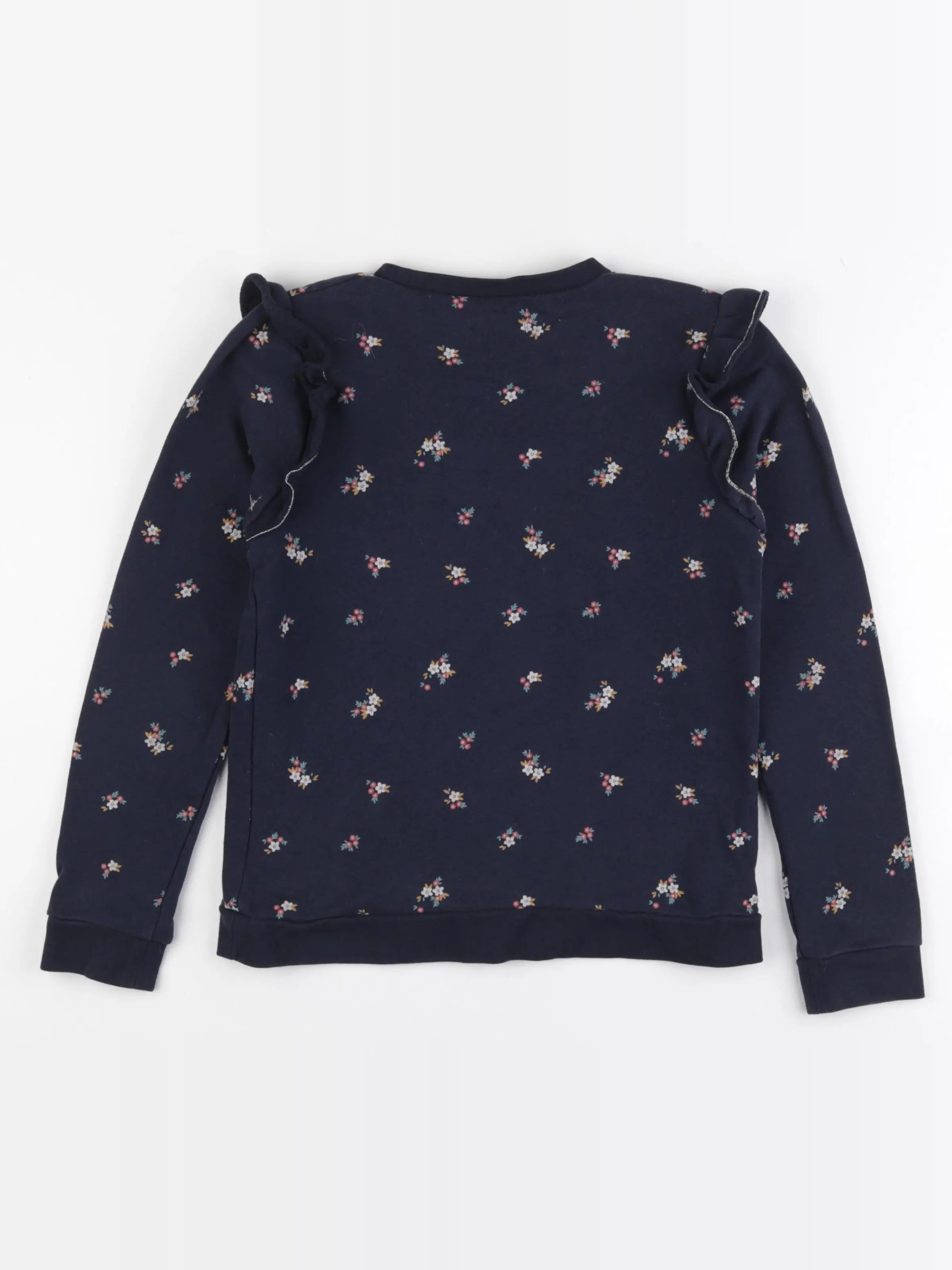 Vertbaudet - sweat bleu - 10 ans