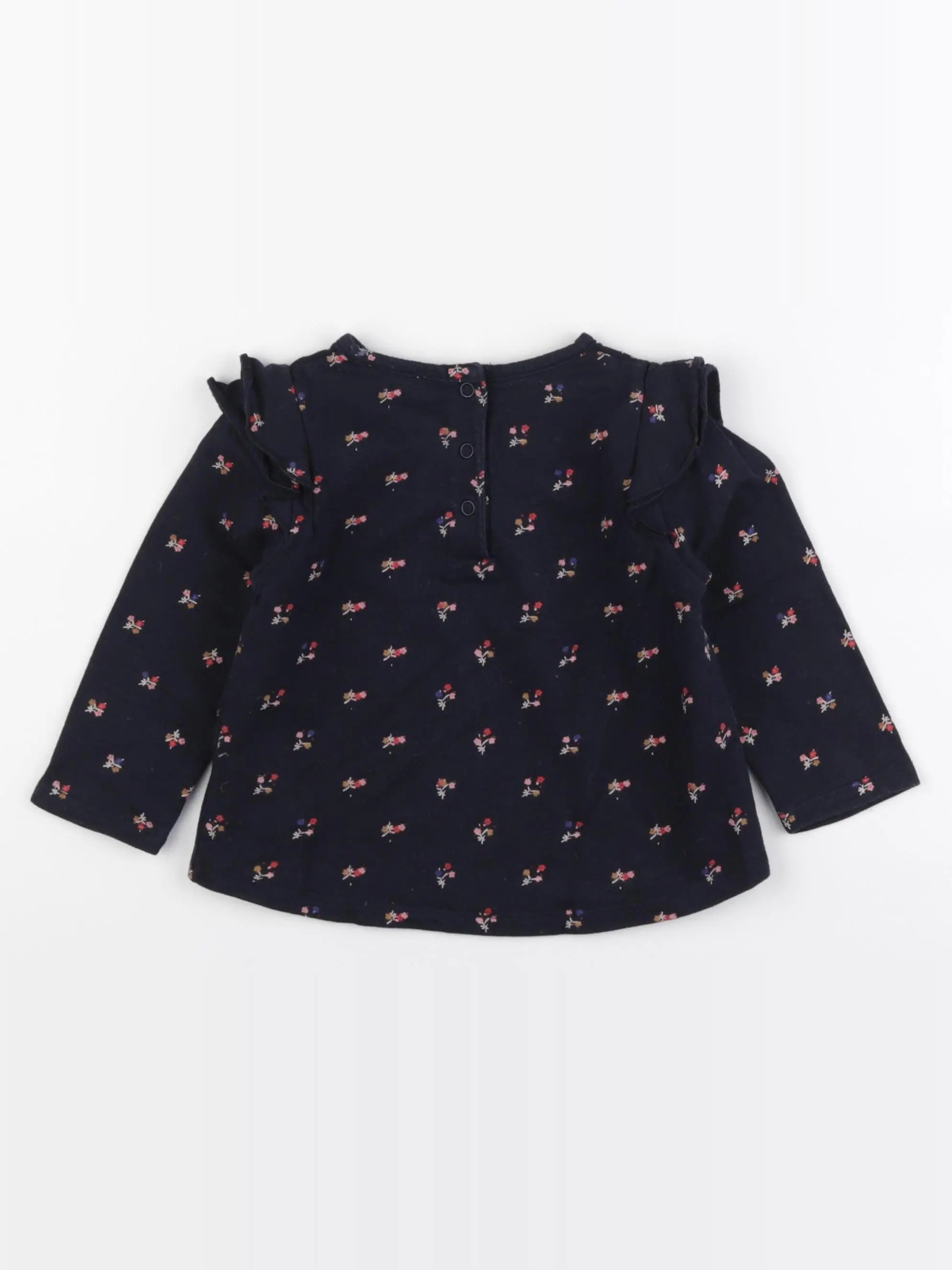 Boutchou - tee-shirt bleu - 24 mois