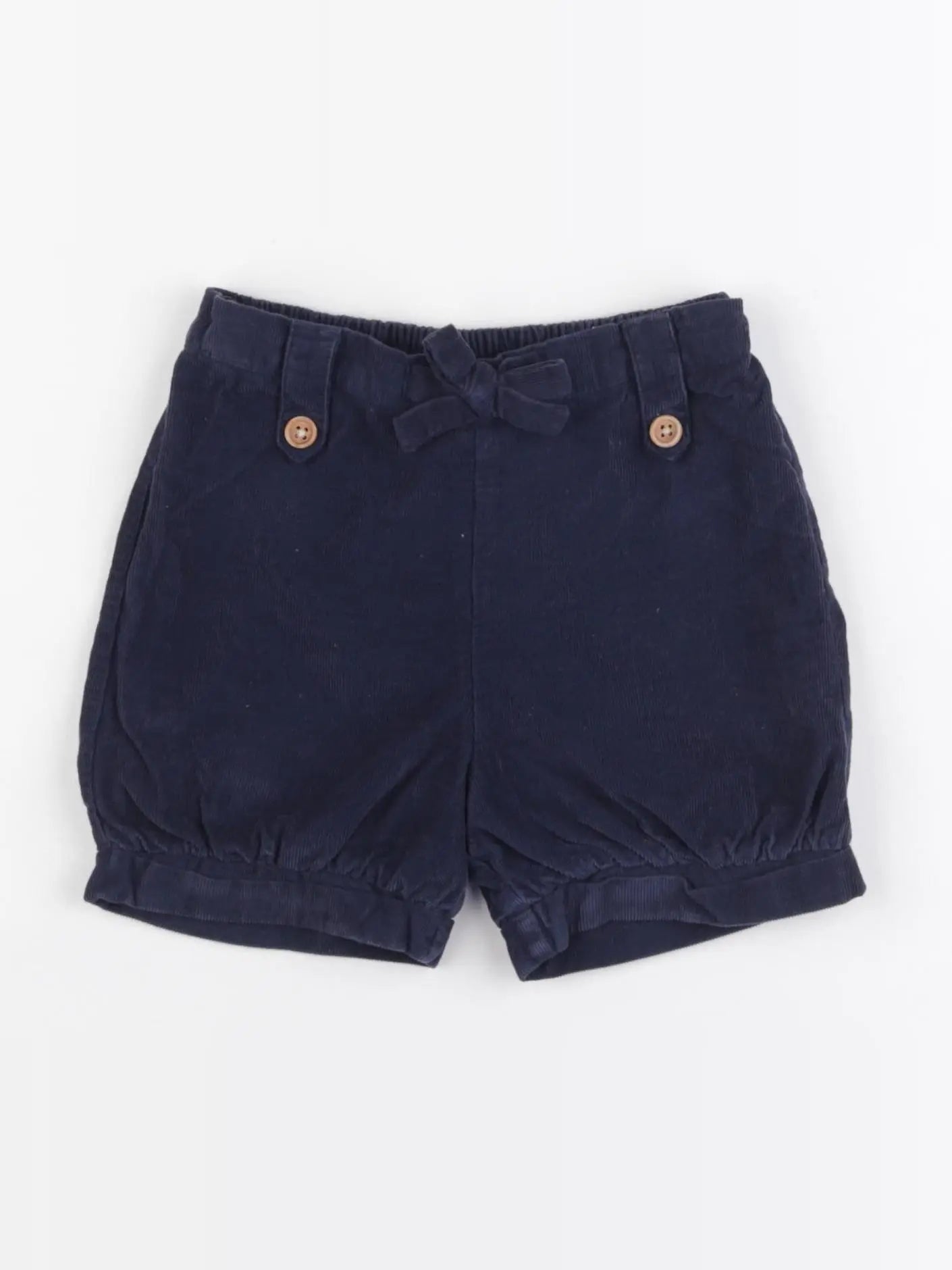 Cyrillus - short bleu - 24 mois