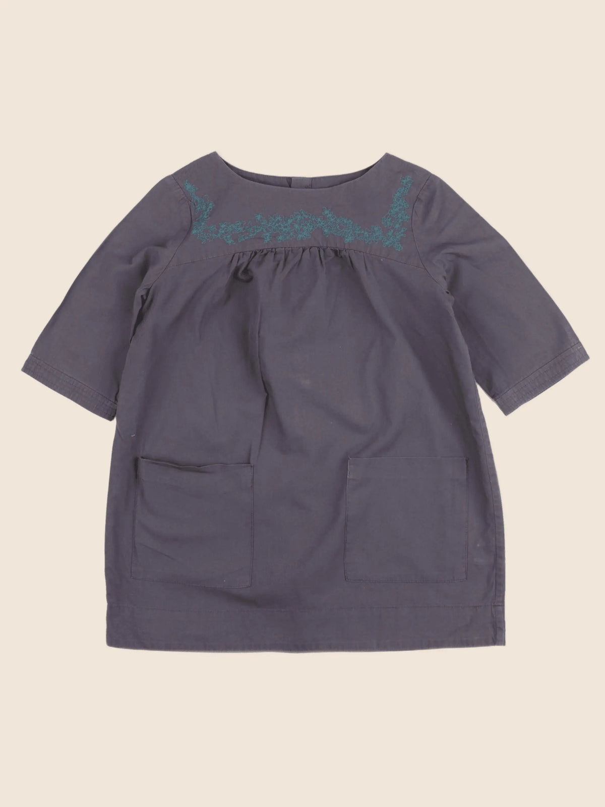 Bonpoint - robe taupe - 6 ans