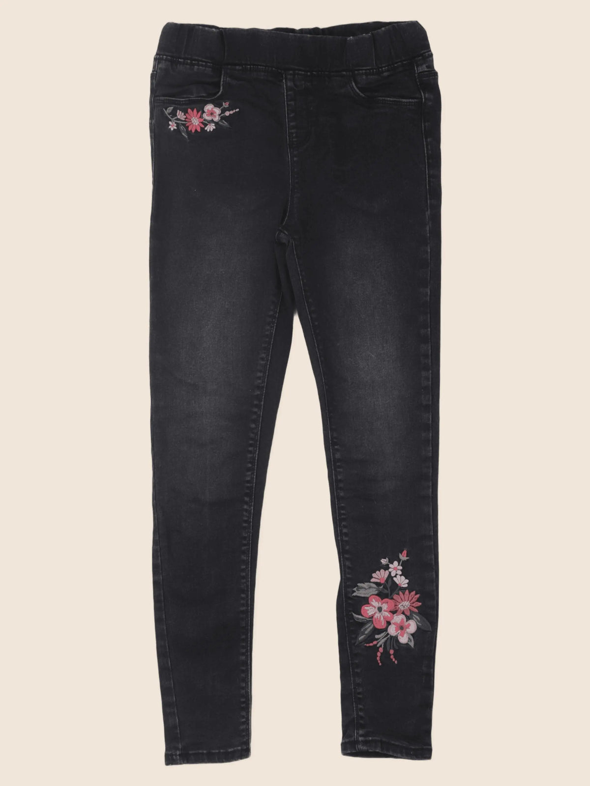 Vertbaudet - jegging noir - 10 ans