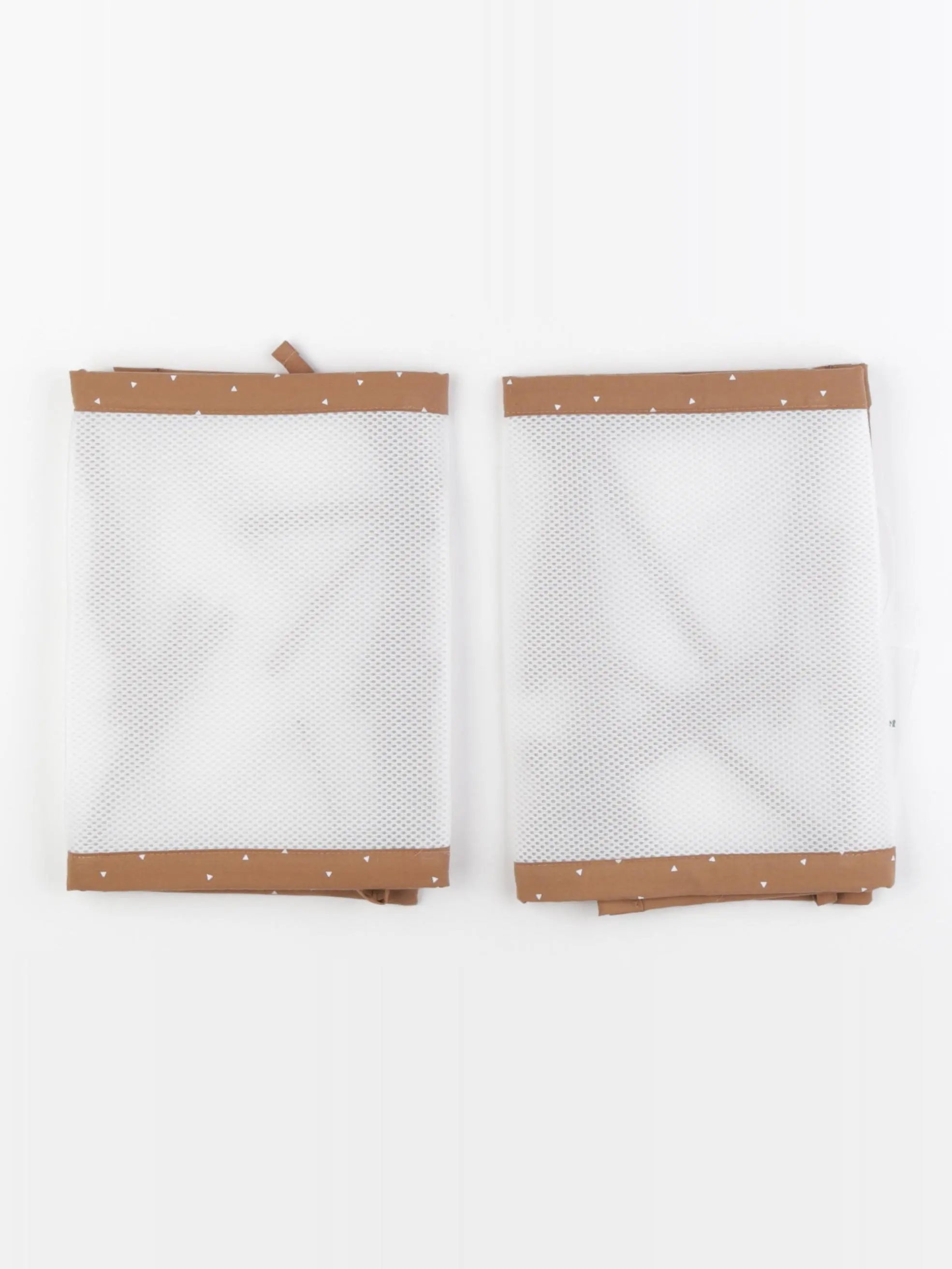 Vertbaudet - tour de lit blanc, marron - 