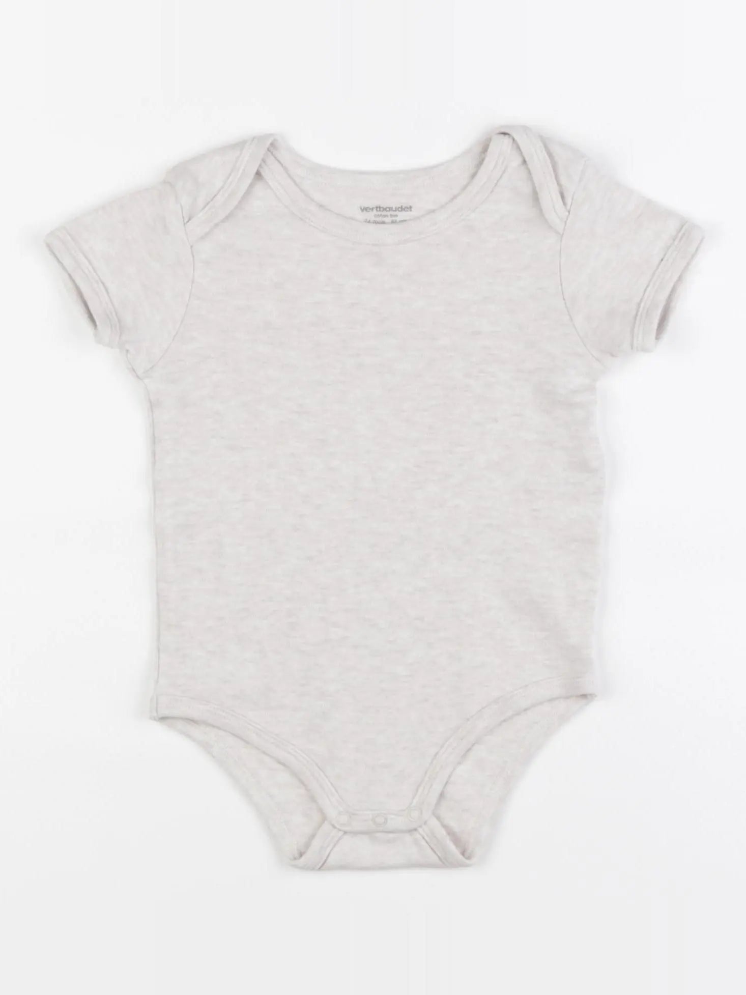 Vertbaudet - body taupe - 24 mois