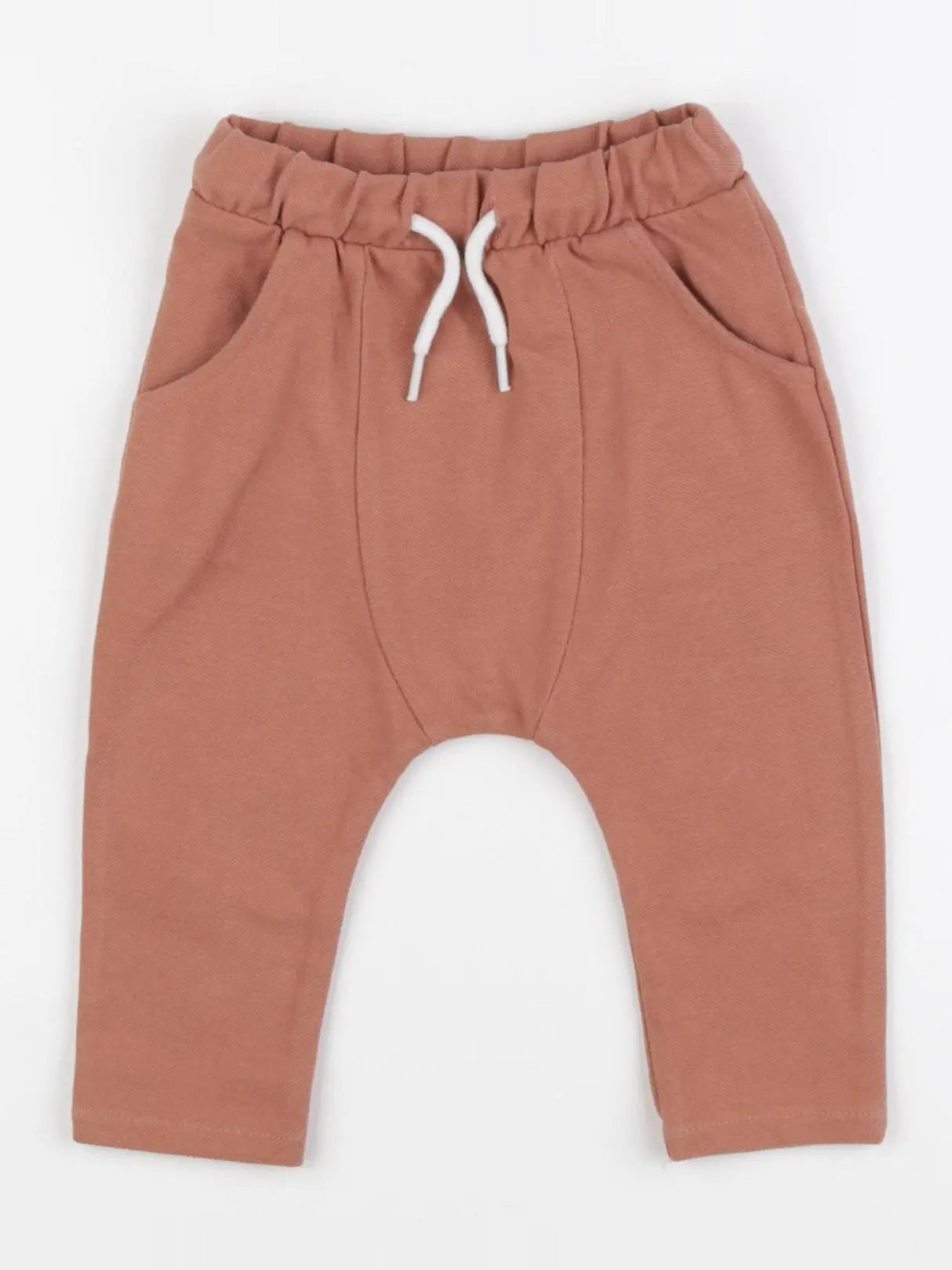 Vertbaudet - jogging orange - 6 mois