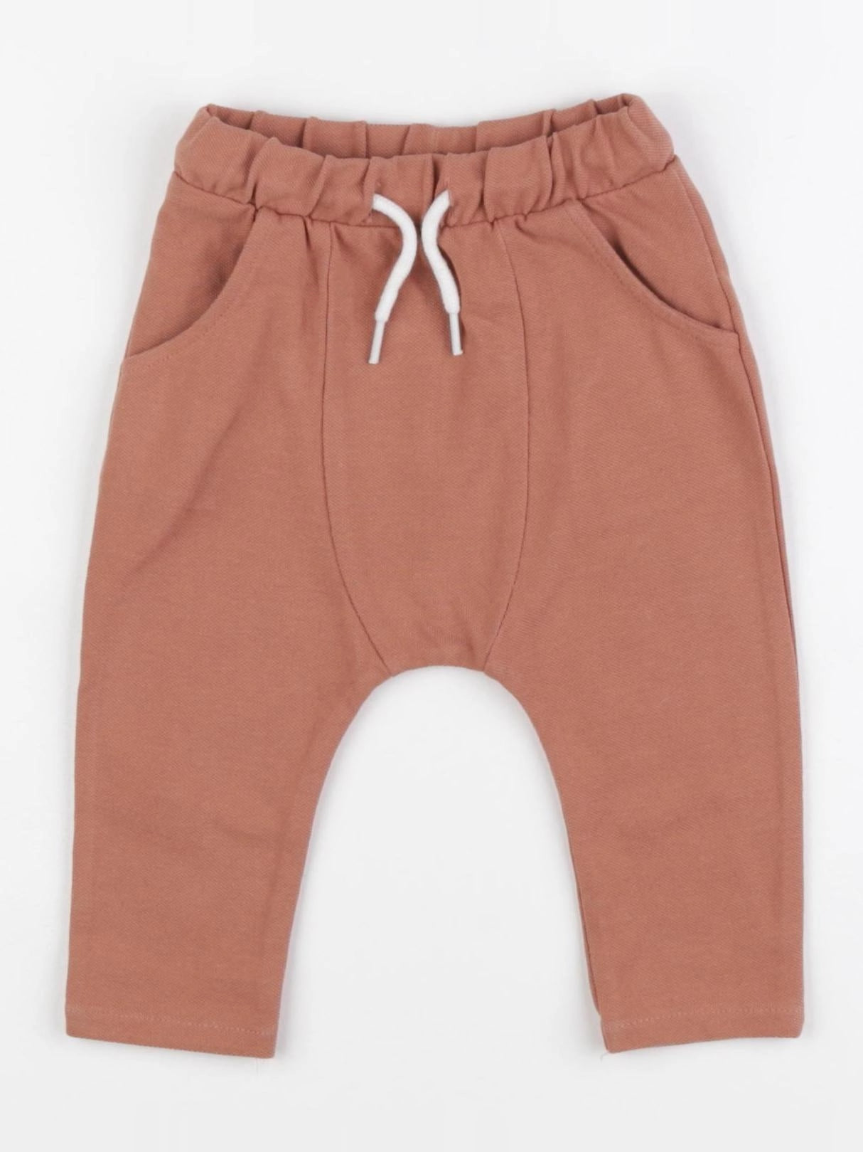 Vertbaudet - jogging orange - 6 mois