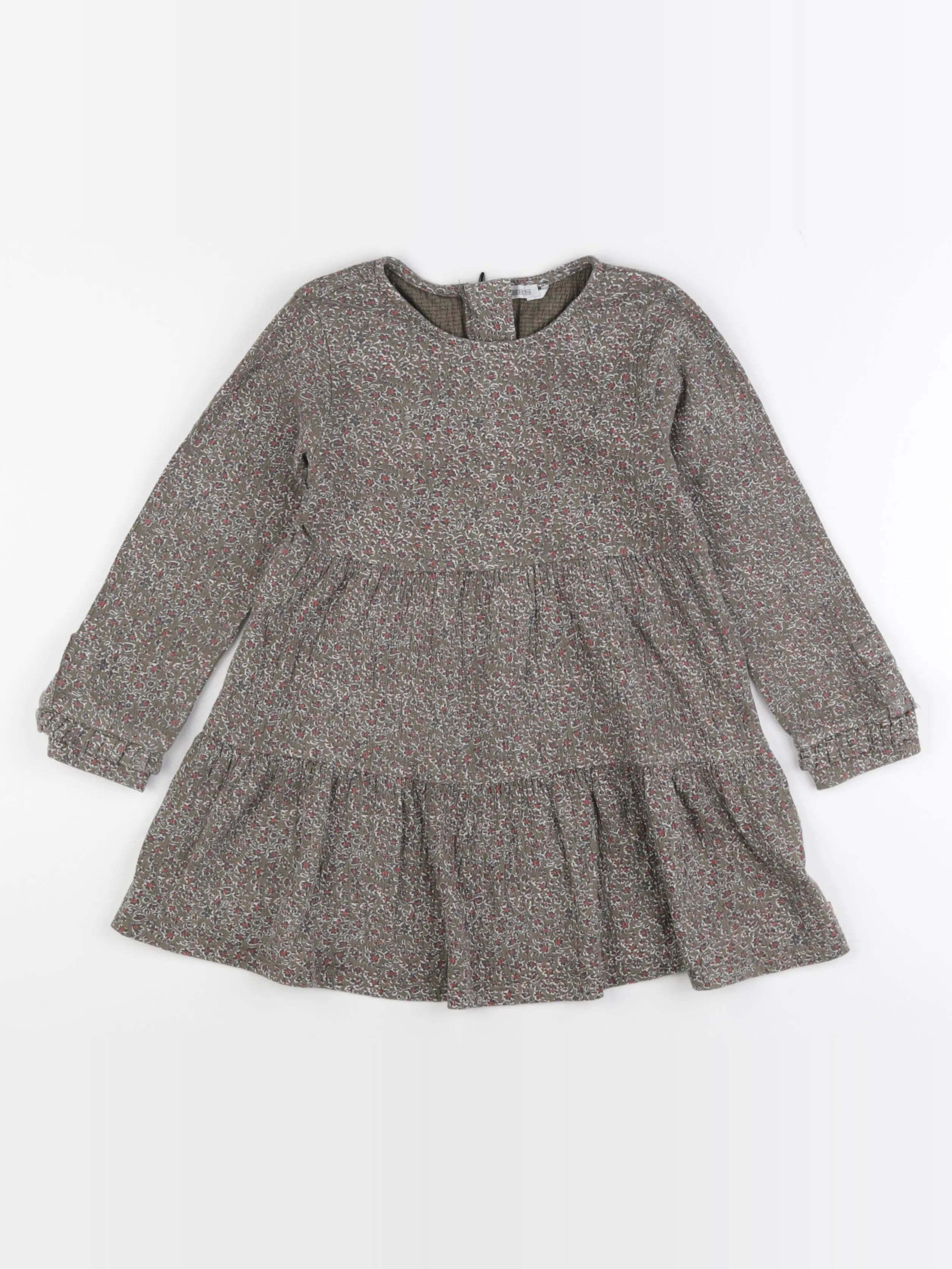 IKKS - robe vert - 4 ans