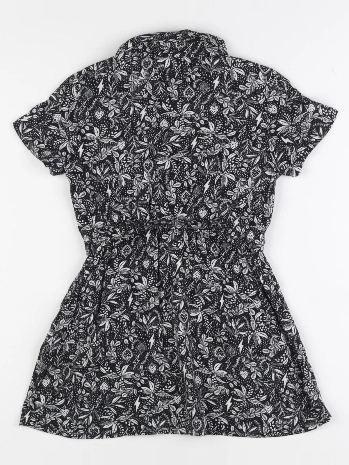 IKKS - robe noir - 4 ans