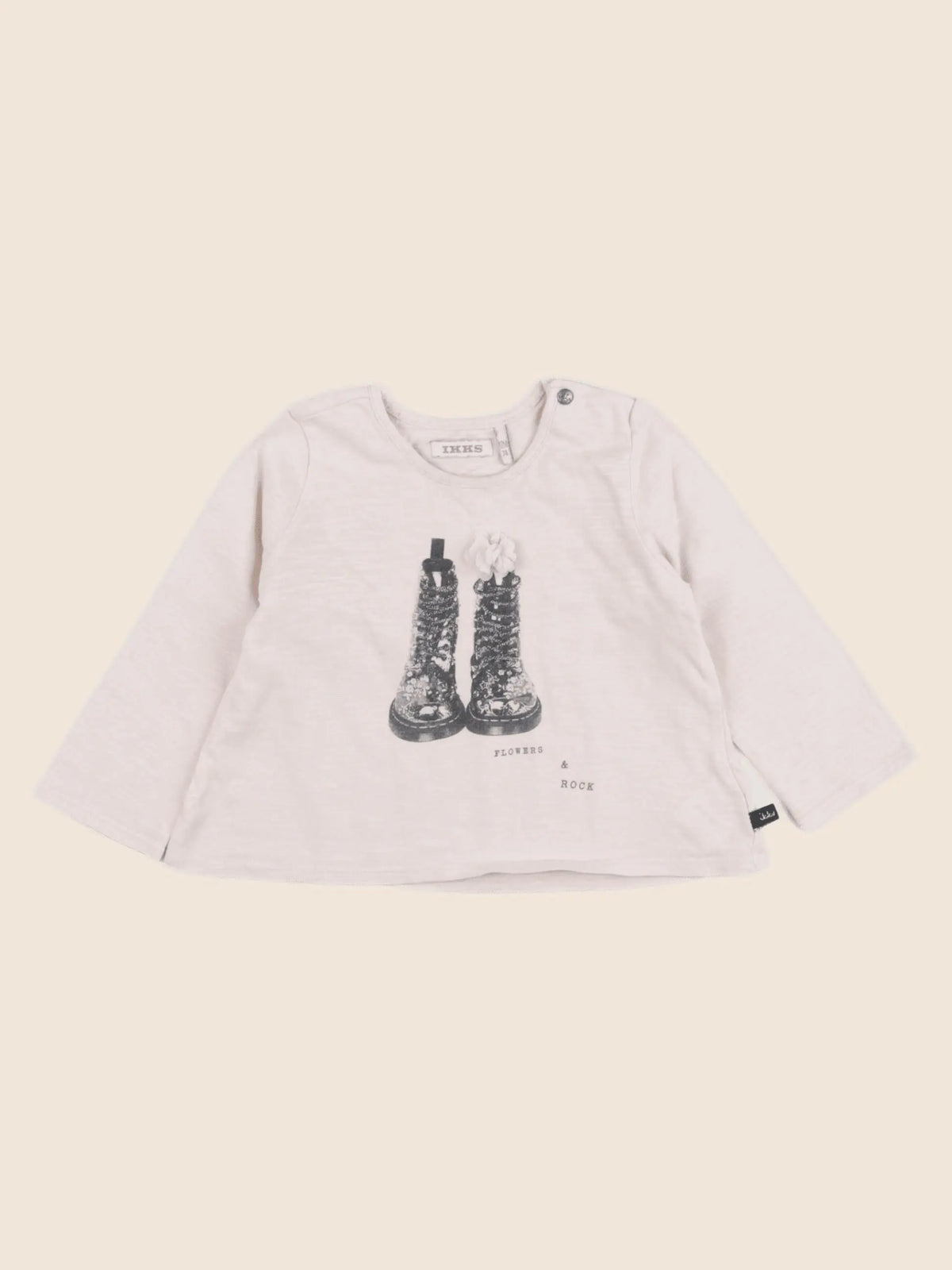 IKKS - tee-shirt rose - 12 mois
