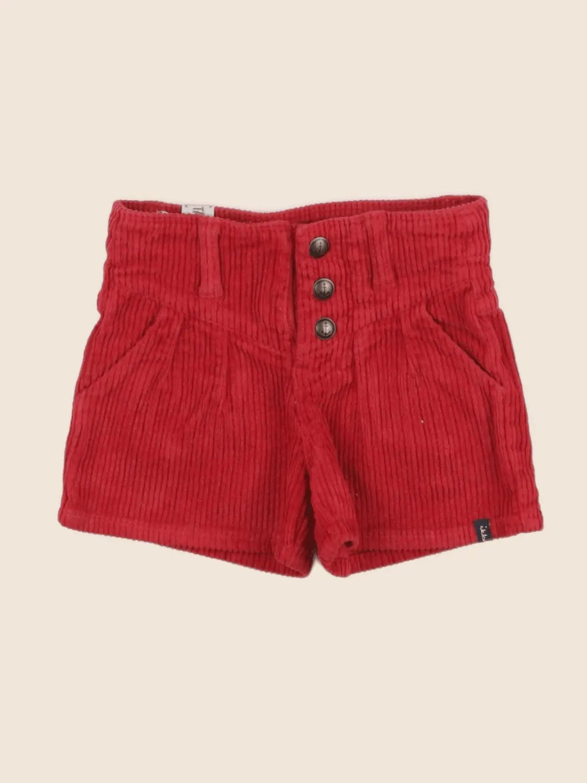 IKKS - short rouge - 2 ans