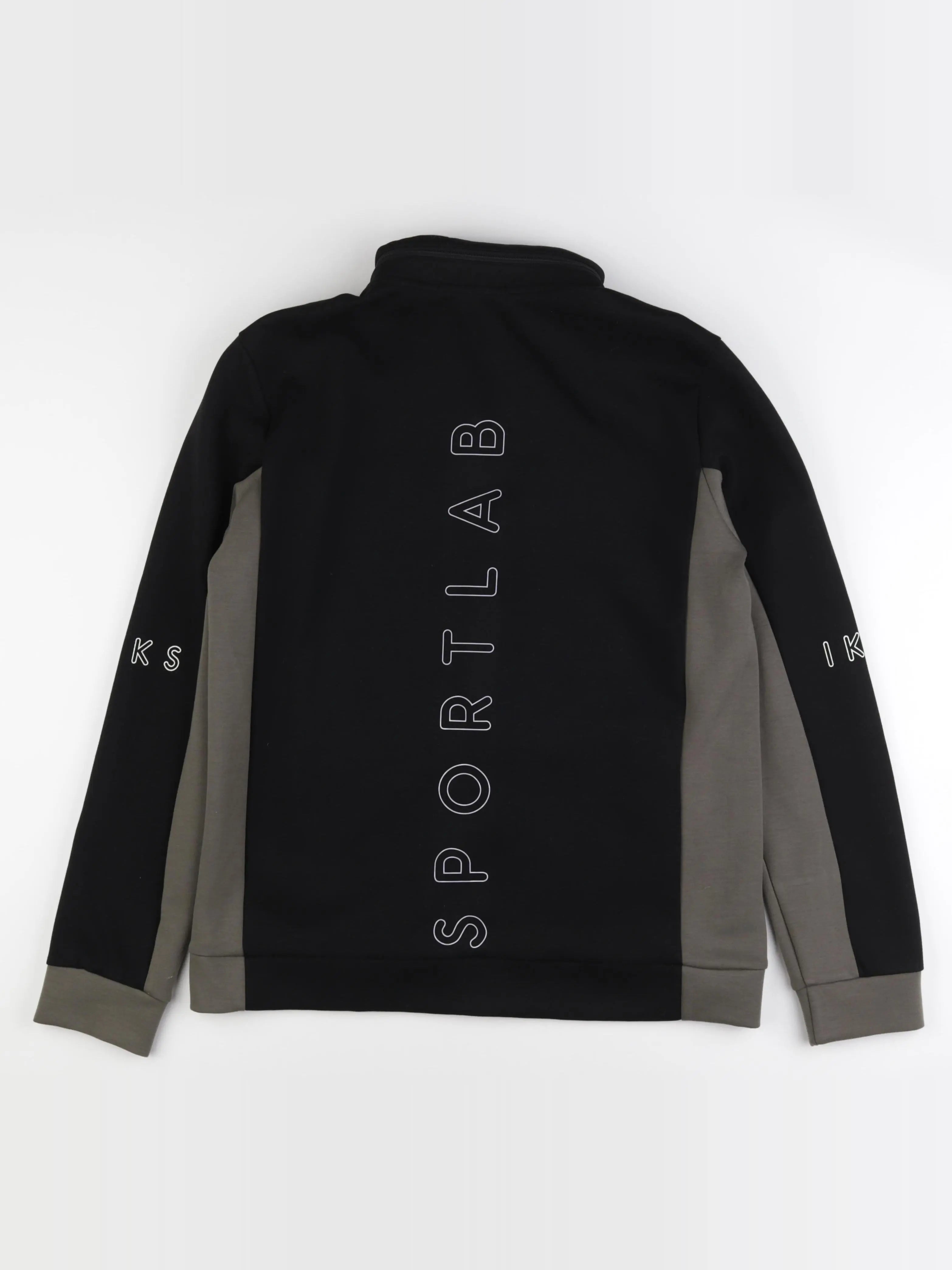 IKKS - sweat vert, noir - 16 ans