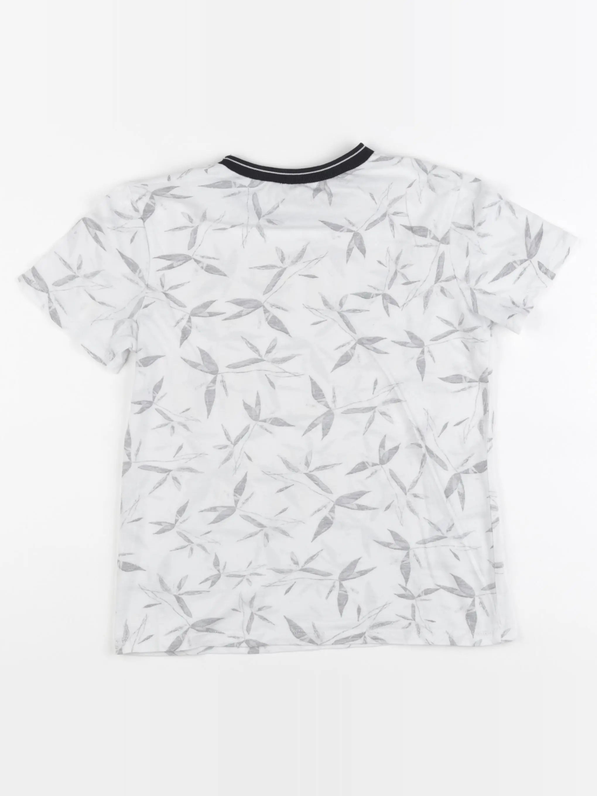 IKKS - tee-shirt blanc, jaune - 8 ans
