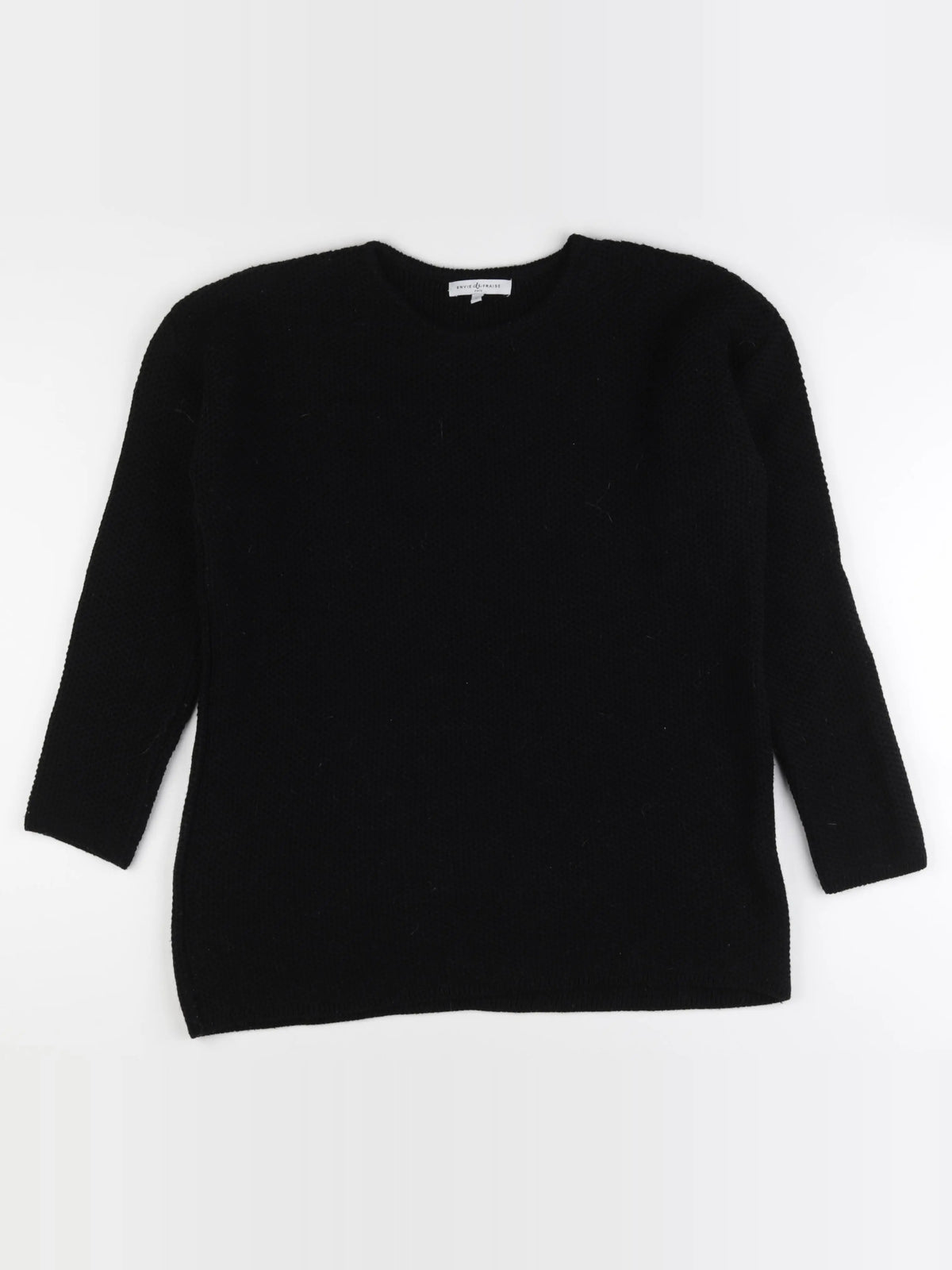 Envie de fraise - pull grossesse noir - m