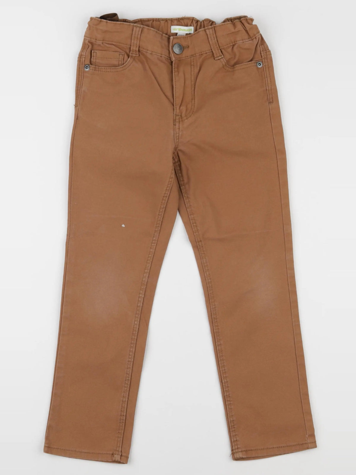 Vertbaudet - jean marron - 6 ans