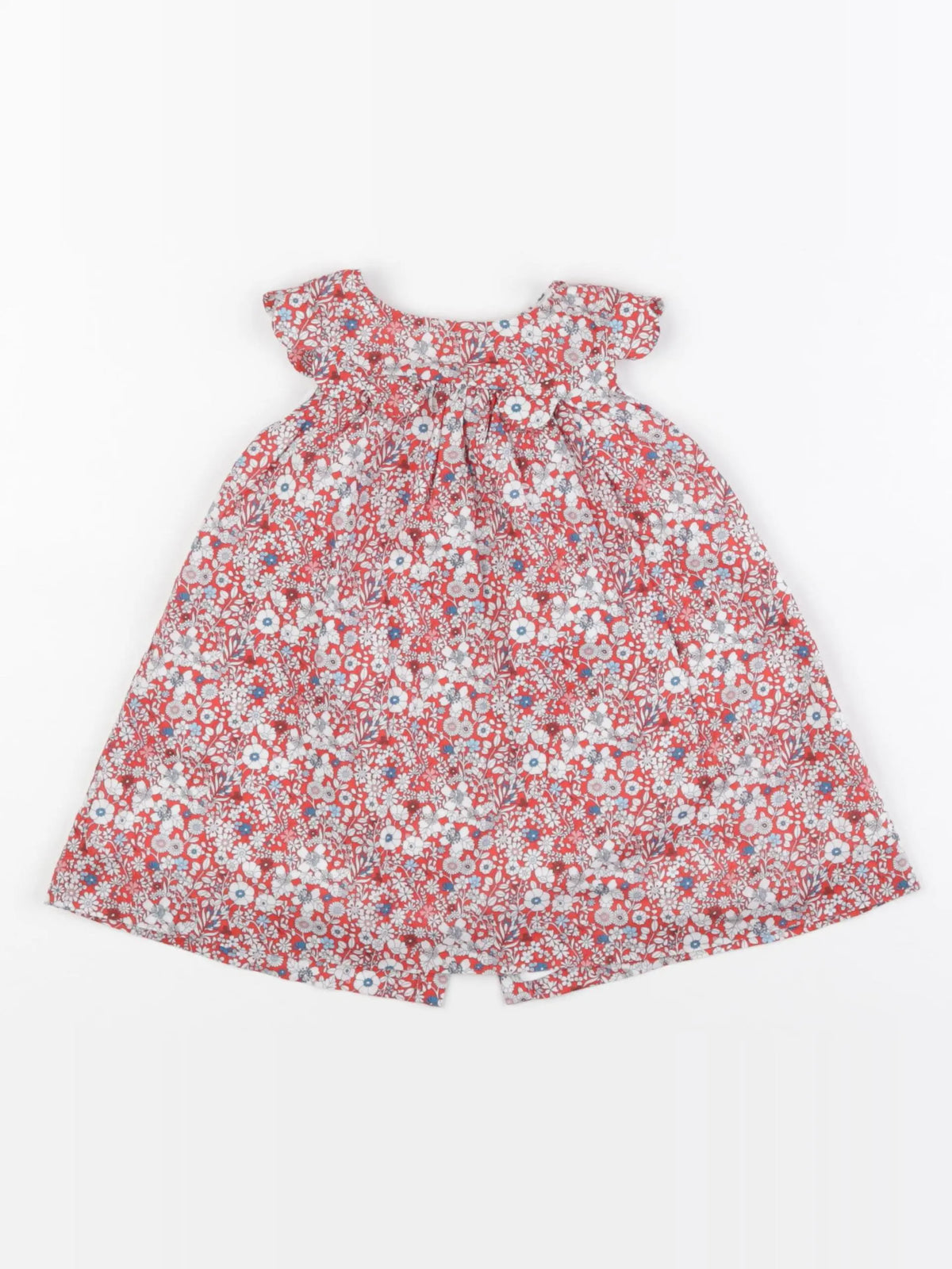 Jacadi - robe liberty multicolore - 12 mois