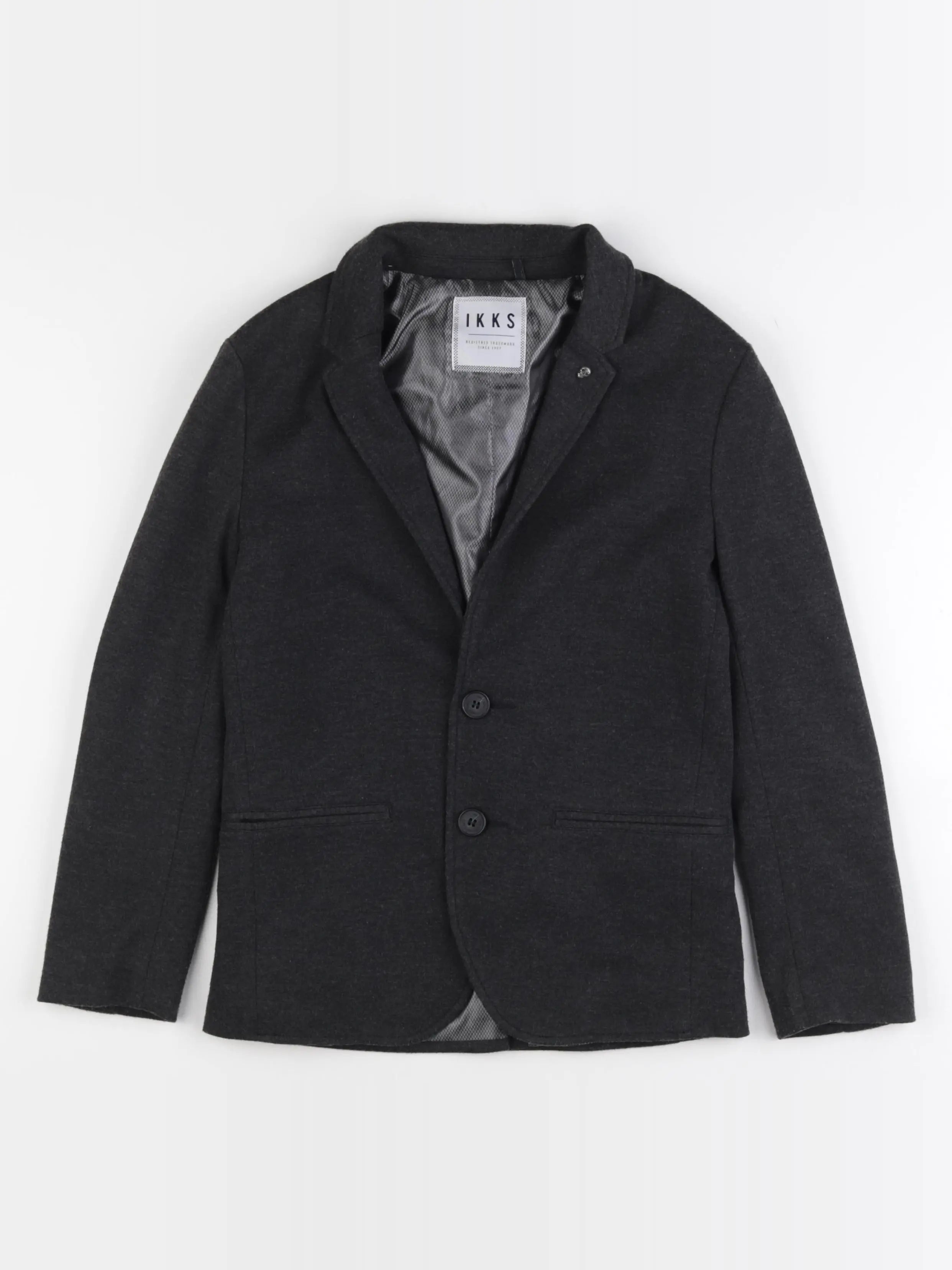 IKKS - veste gris - 10 ans