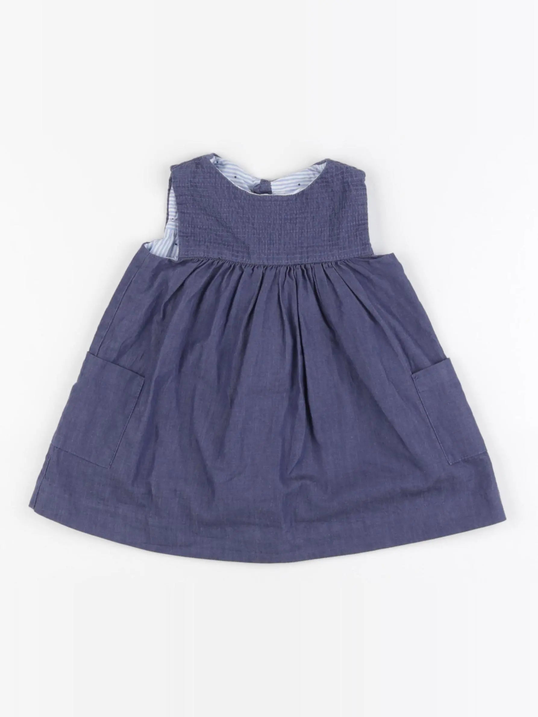 Jacadi - robe bleu - 6 mois
