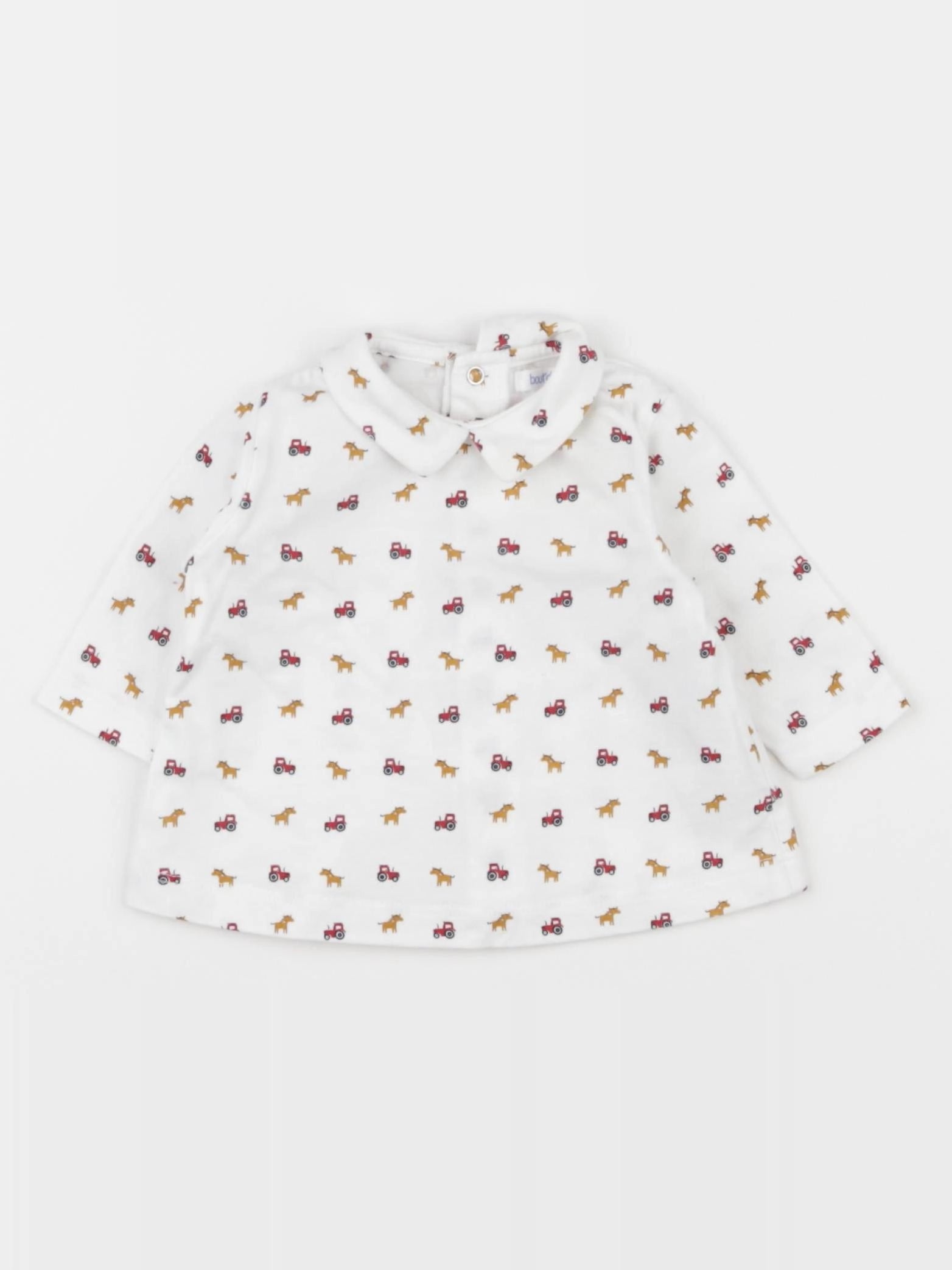 Boutchou - tee-shirt blanc - 1 mois