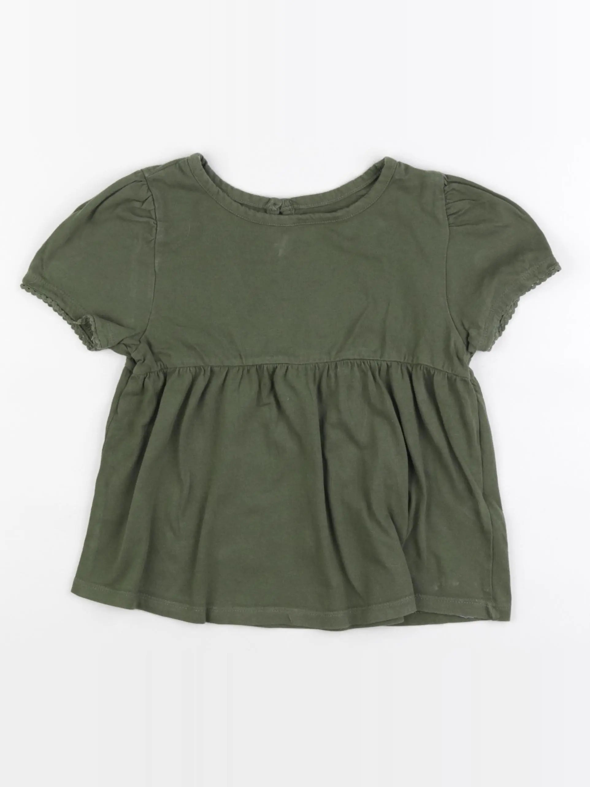 Cyrillus - tee-shirt vert - 8 ans