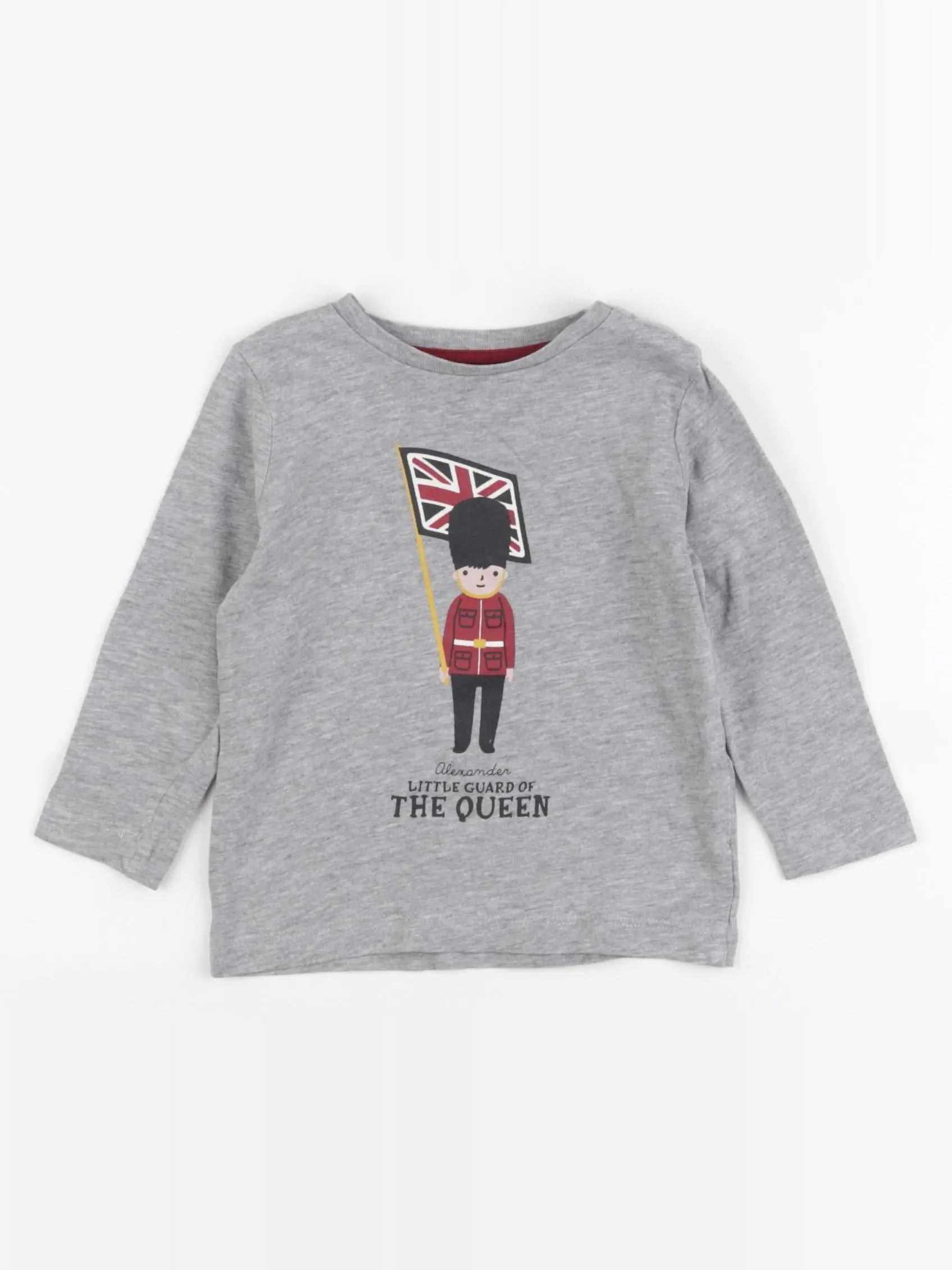 Boutchou - tee-shirt gris - 12 mois