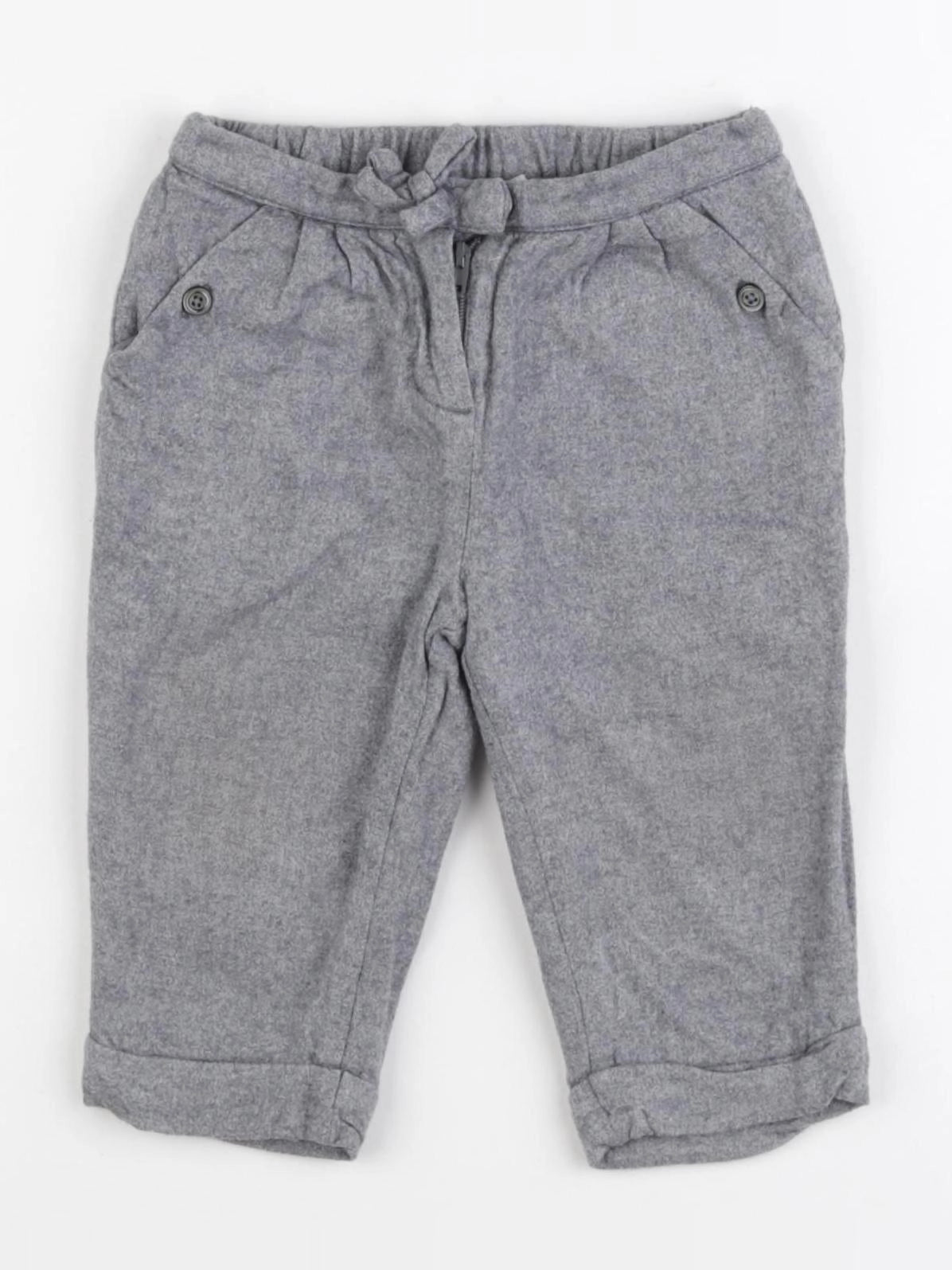 Jacadi - pantalon gris - 12 mois