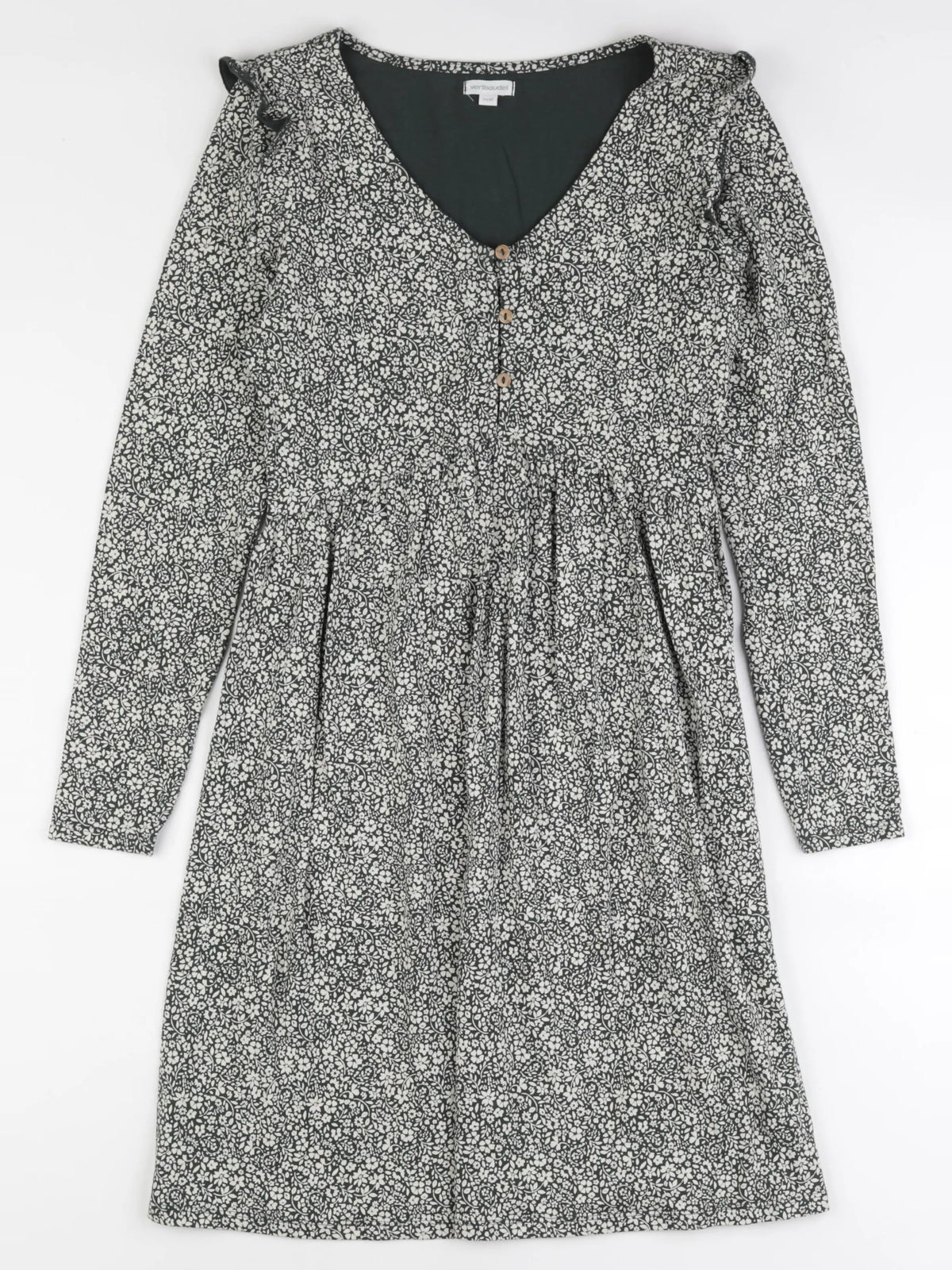 Vertbaudet - robe grossesse vert - 34 à 36
