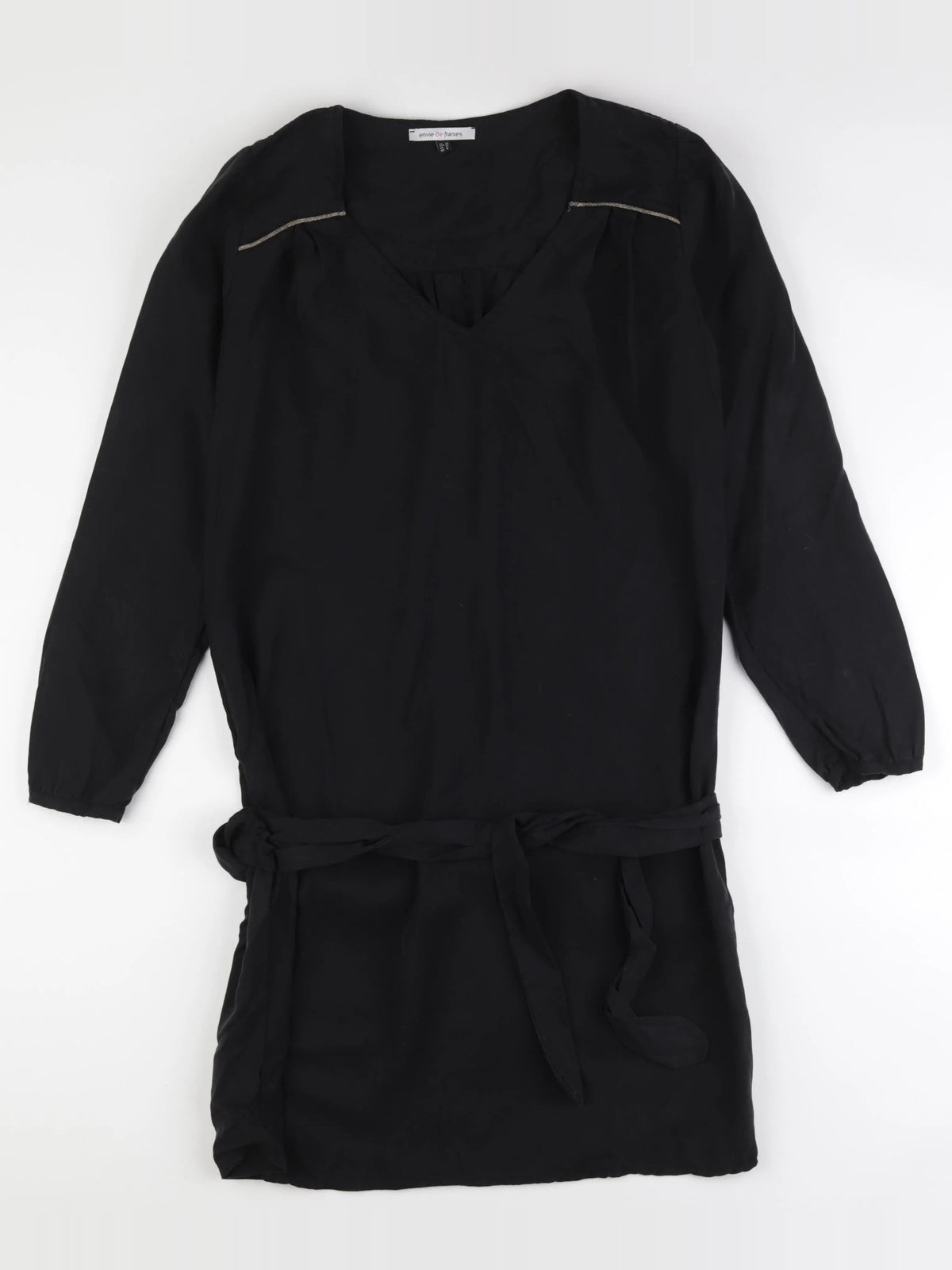 Envie de fraise - robe grossesse noir - 40