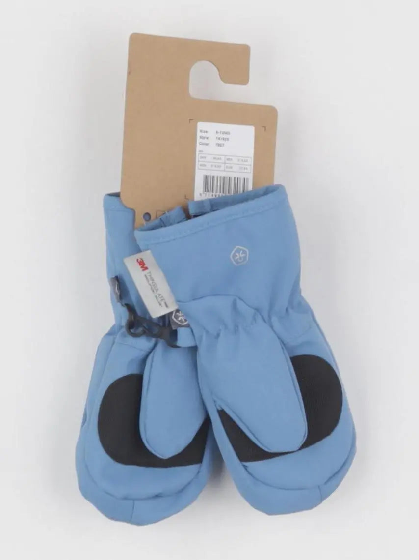 Moufles de ski bleu