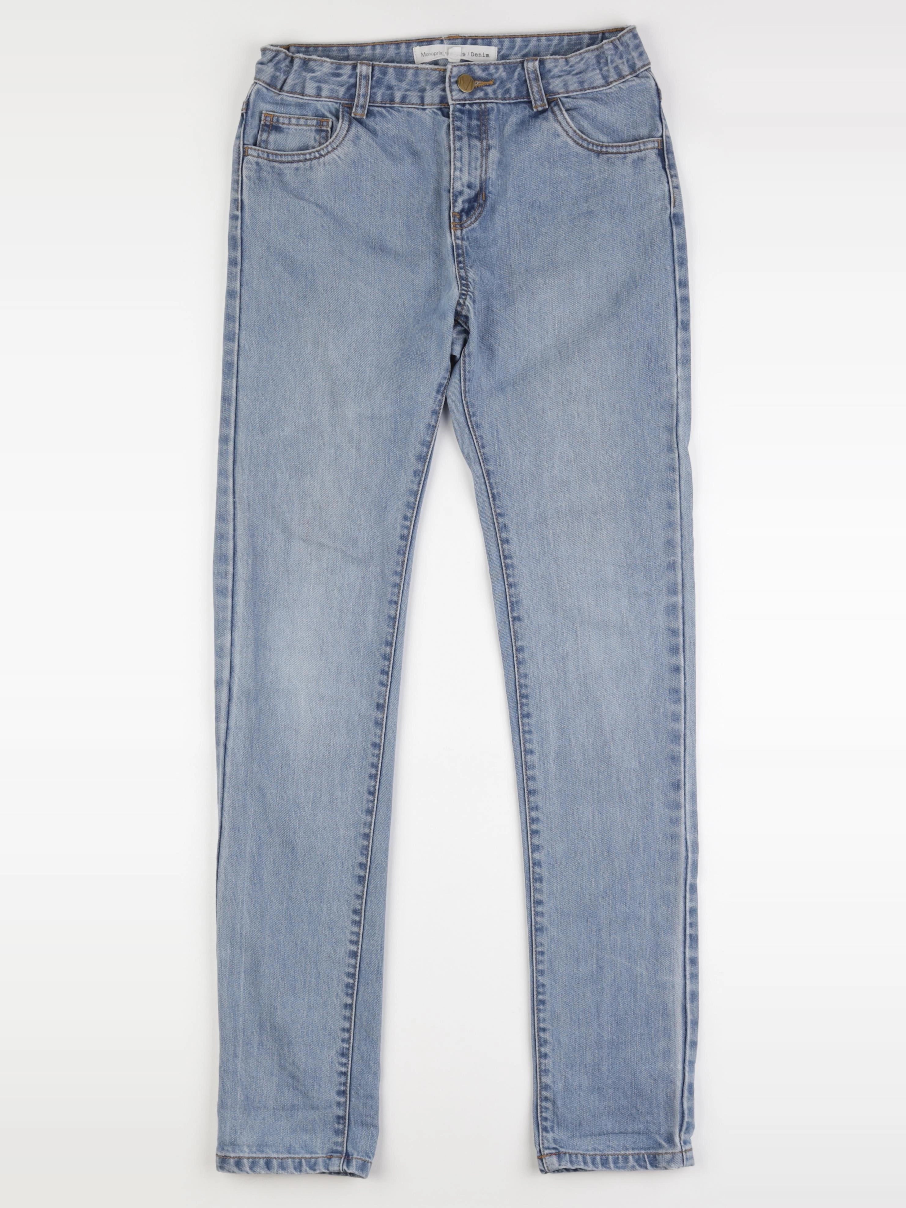 Monoprix - jean bleu - 14 ans