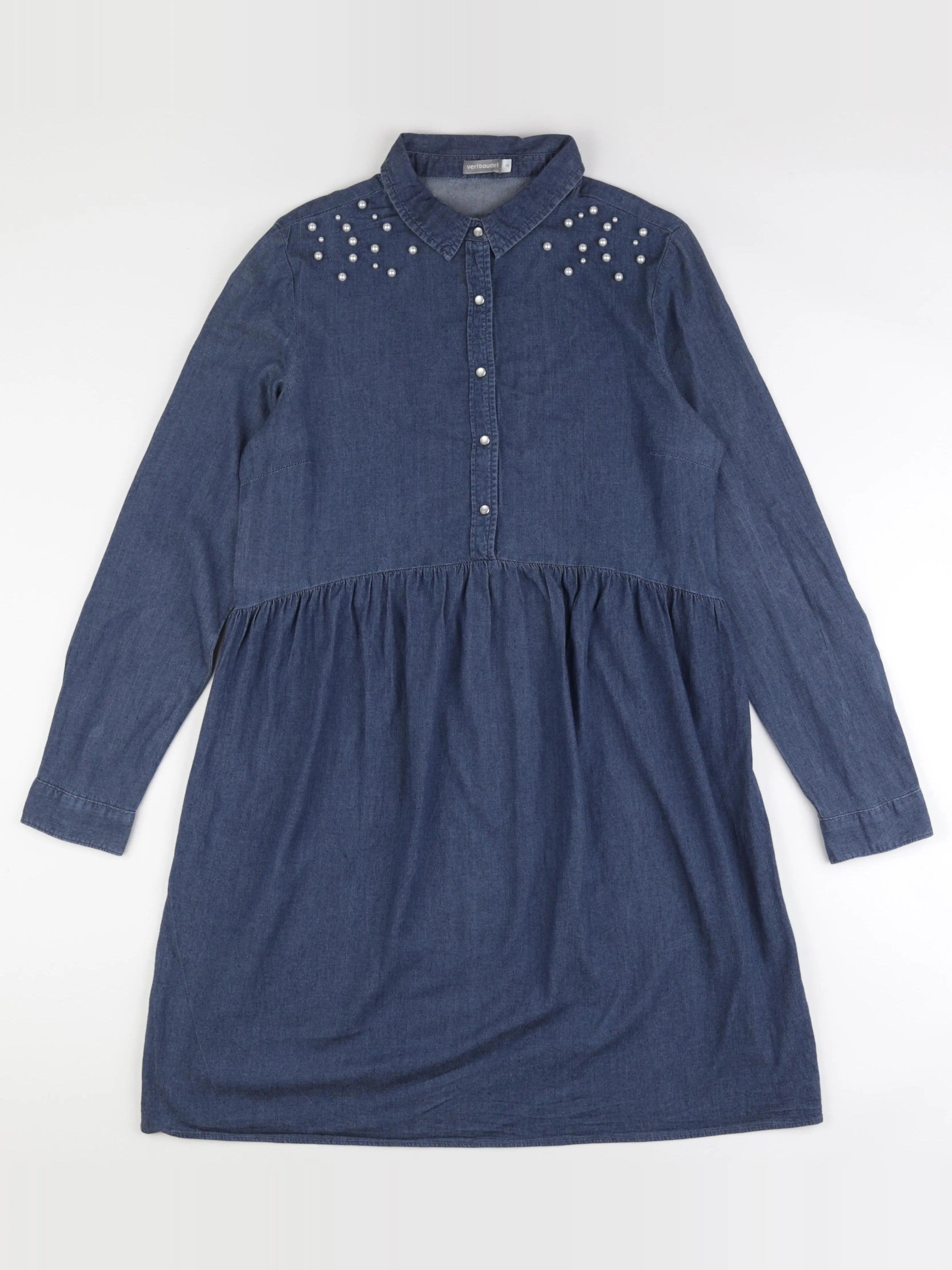 Vertbaudet - robe grossesse bleu - 40