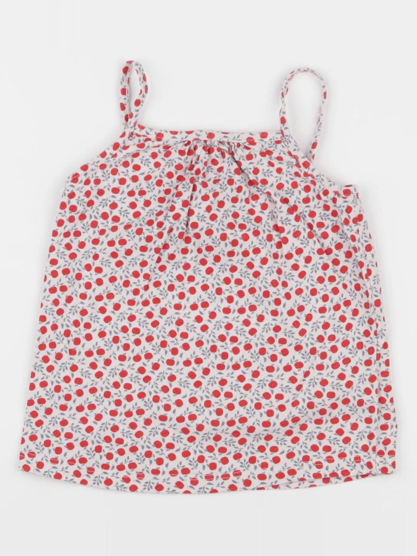 Vertbaudet - débardeur rouge - 4 ans