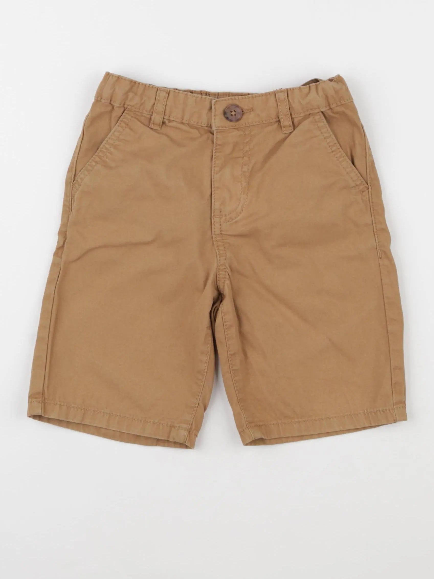 Vertbaudet - short marron - 8 ans