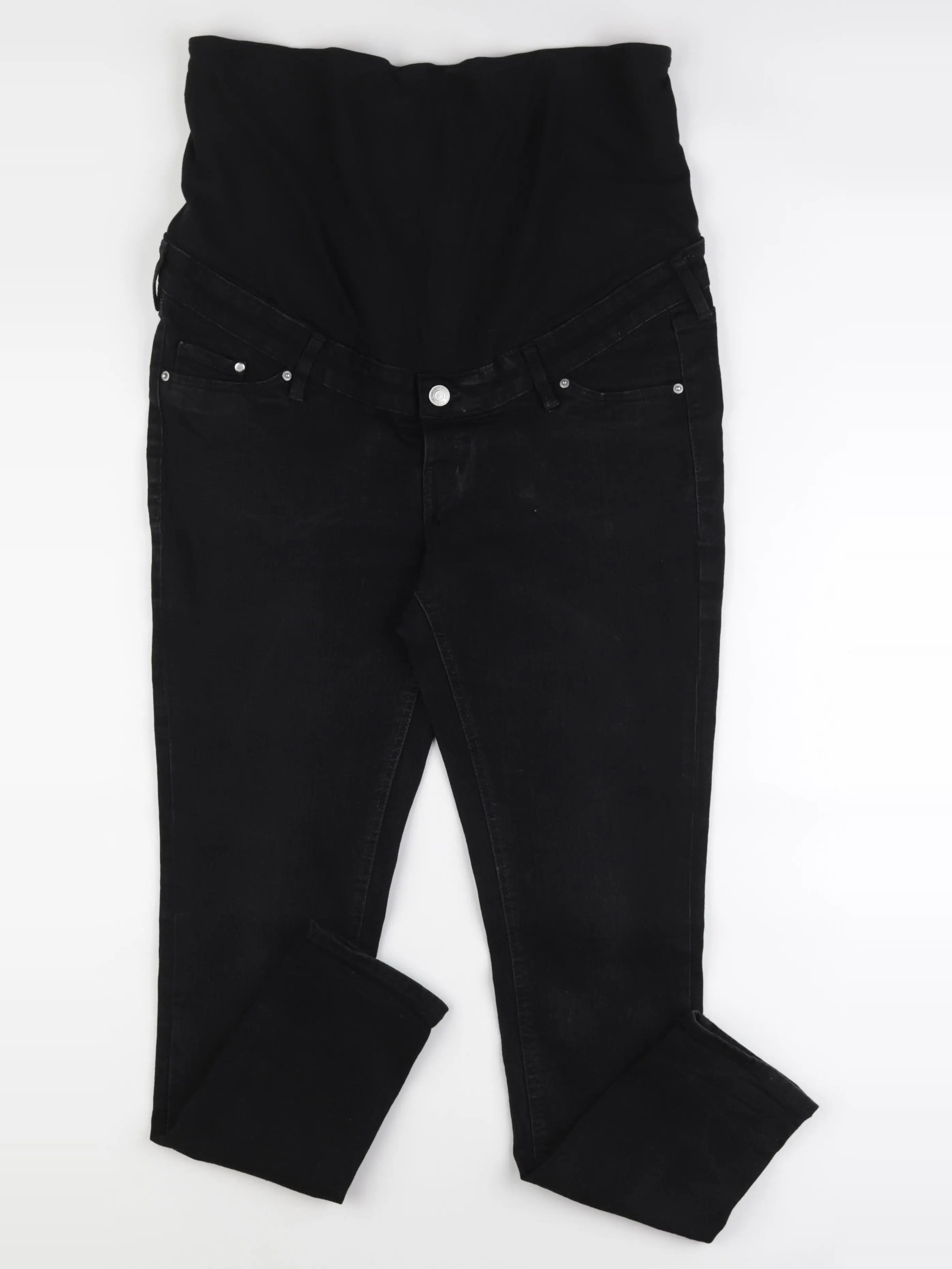 H&M - jean grossesse noir - l