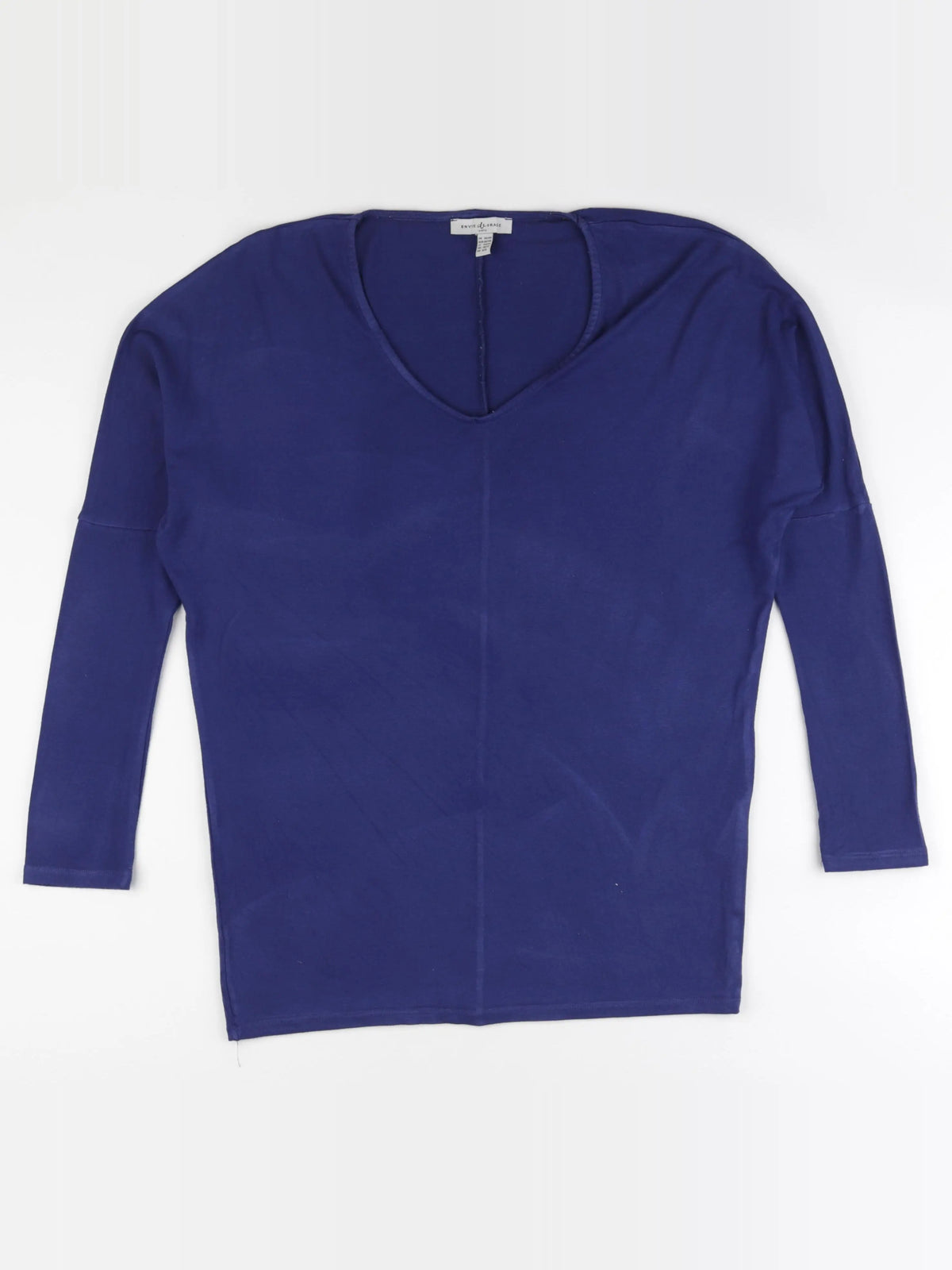 Envie de fraise - tee-shirt grossesse bleu - 38 à 40