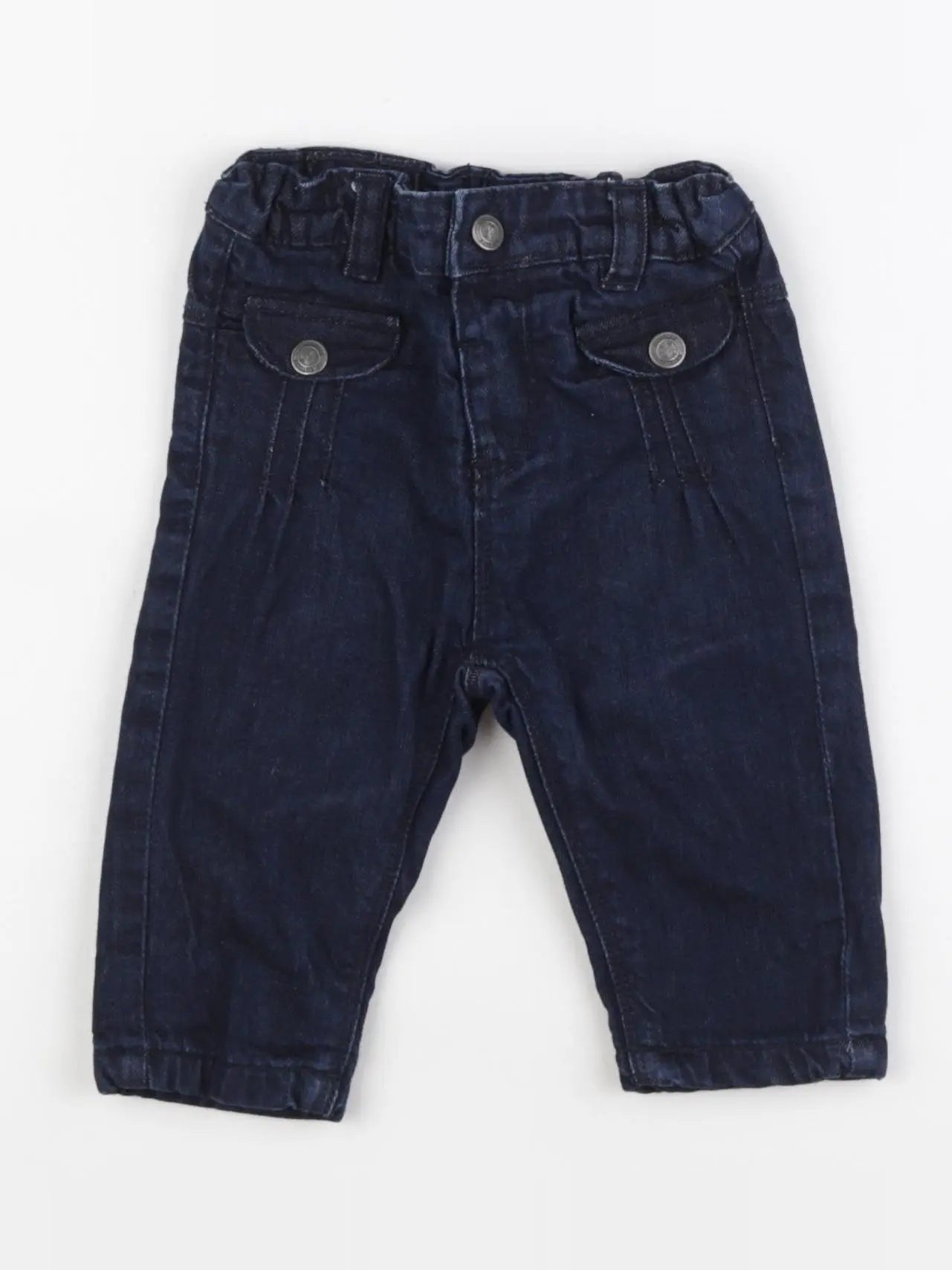 Natalys - jean doublé bleu - 6 mois