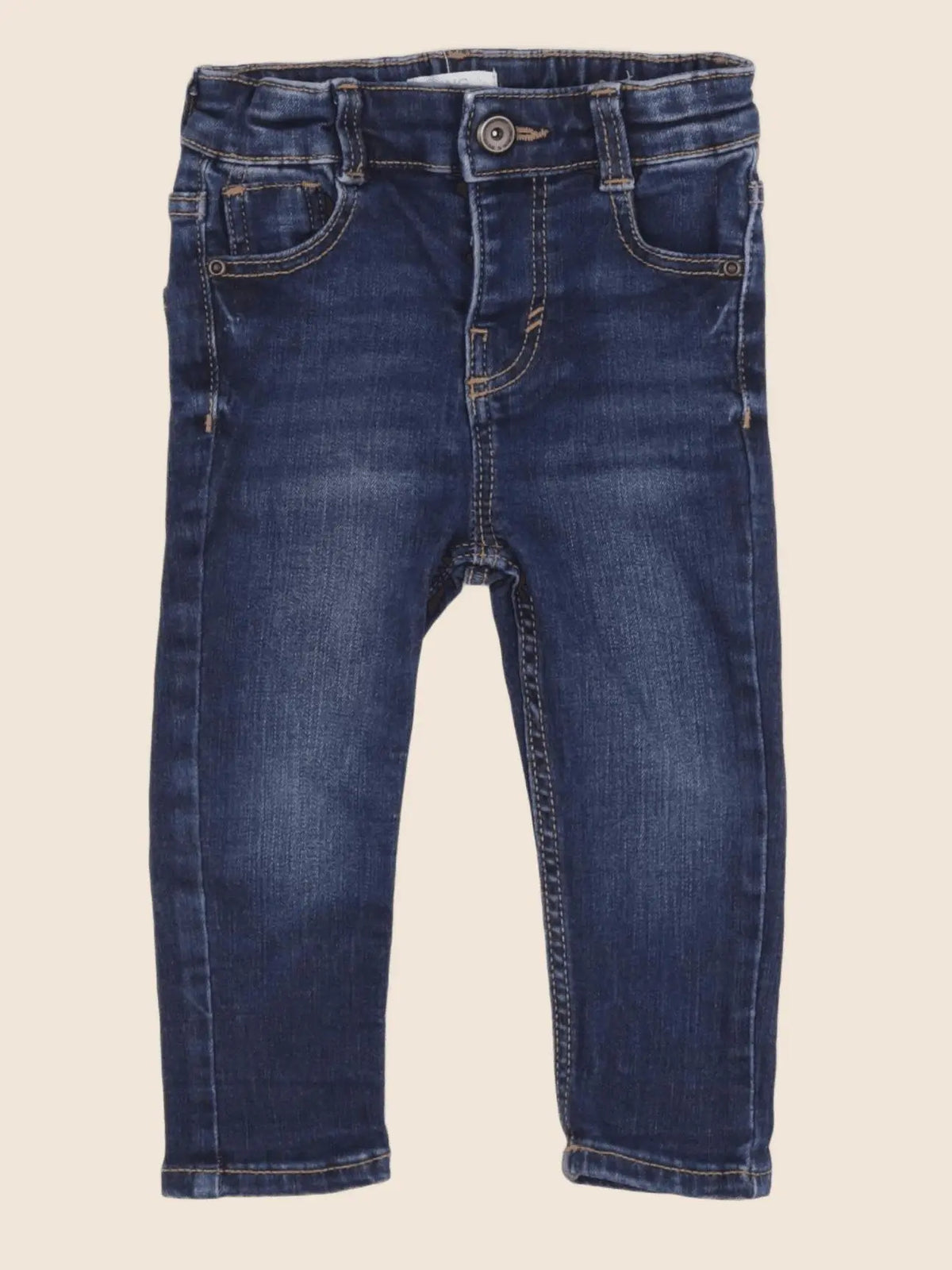 Mango - jean bleu - 9/12 mois