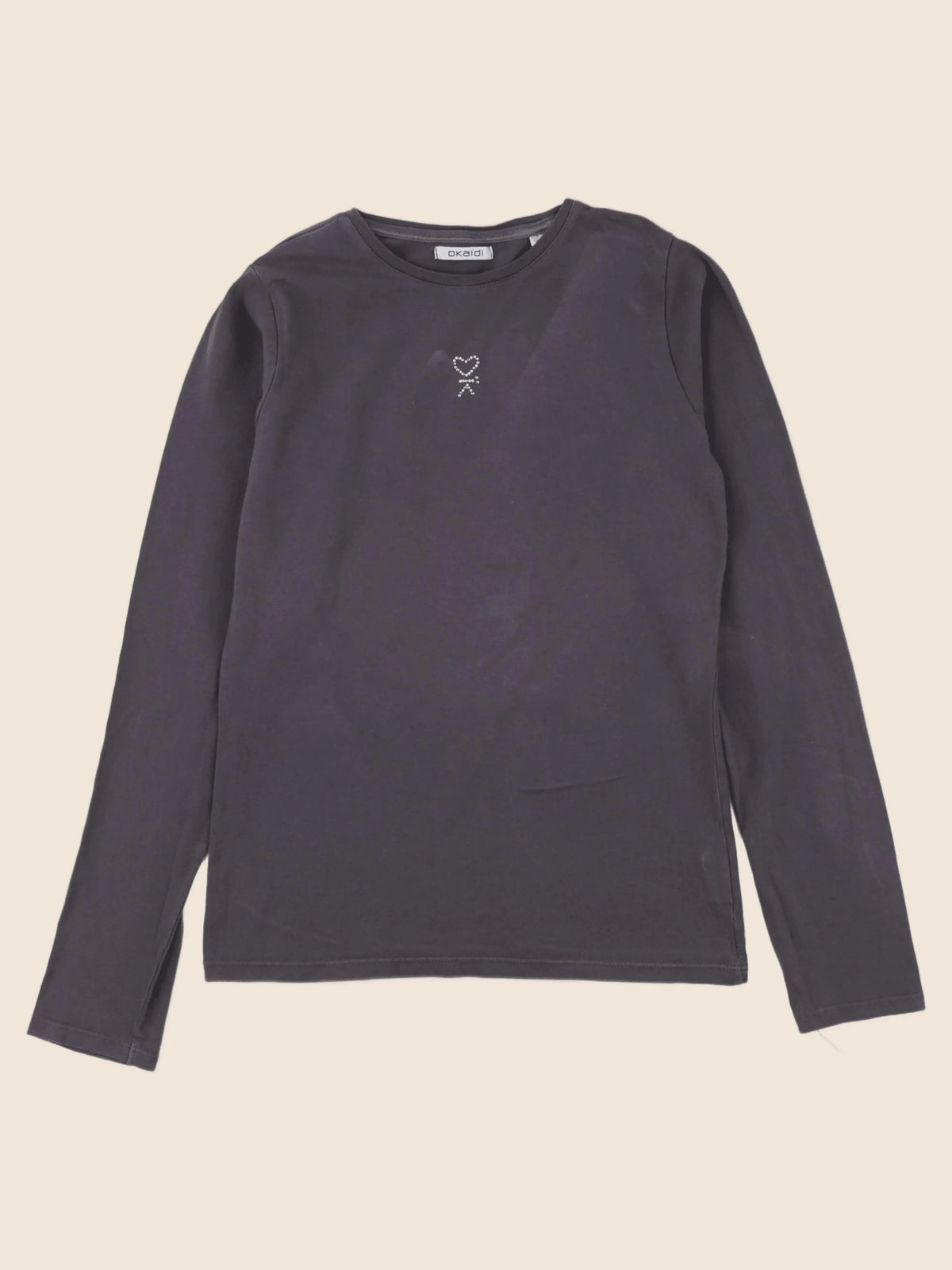Okaidi - tee-shirt gris - 14 ans