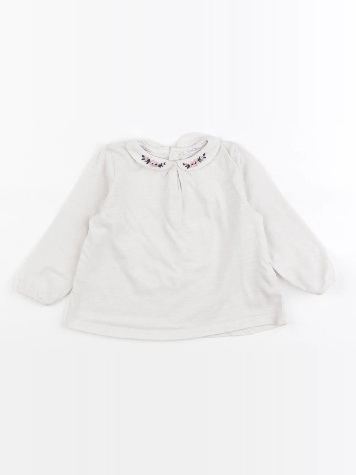 Boutchou - tee-shirt blanc - 12 mois