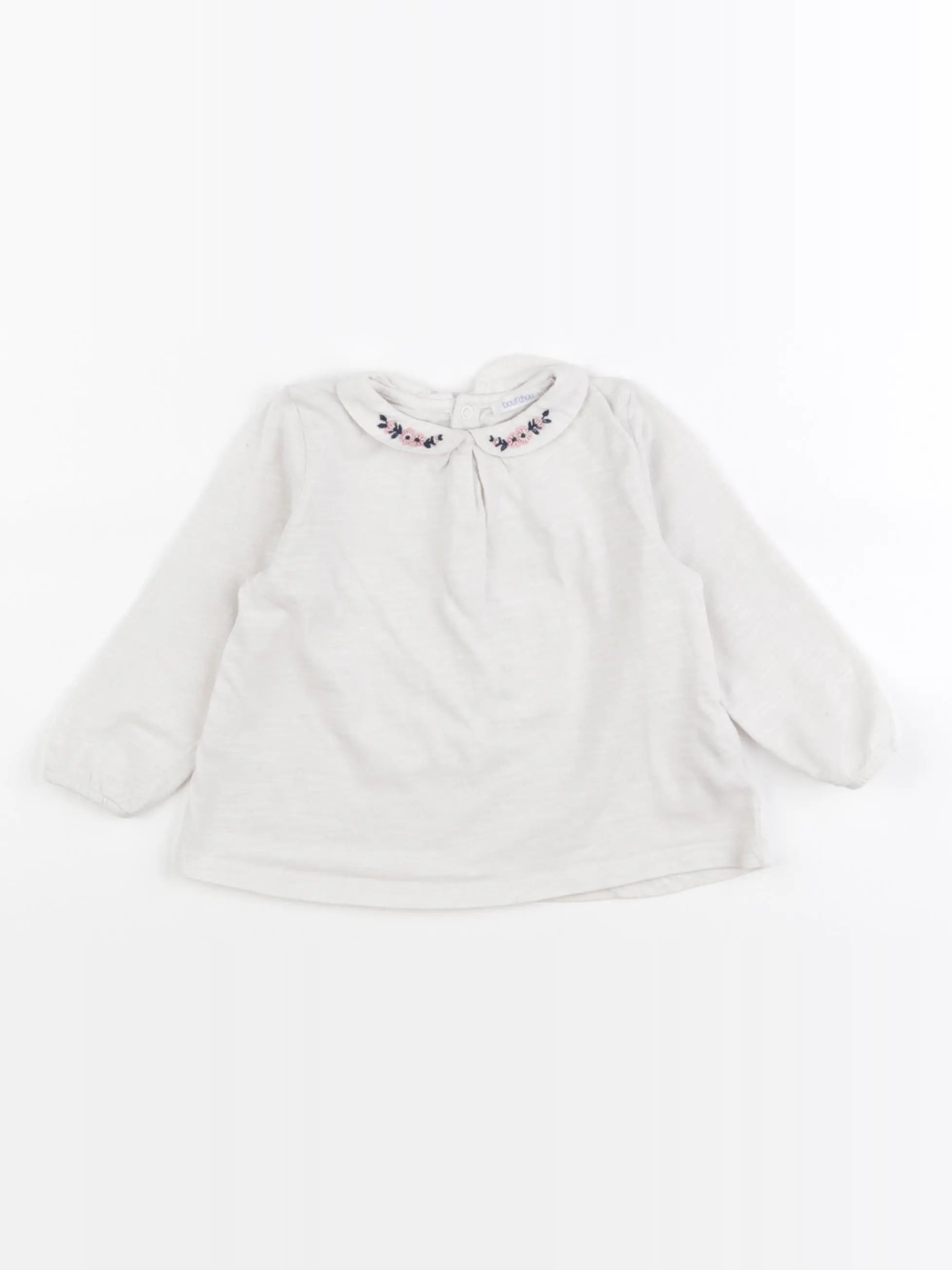 Boutchou - tee-shirt blanc - 12 mois