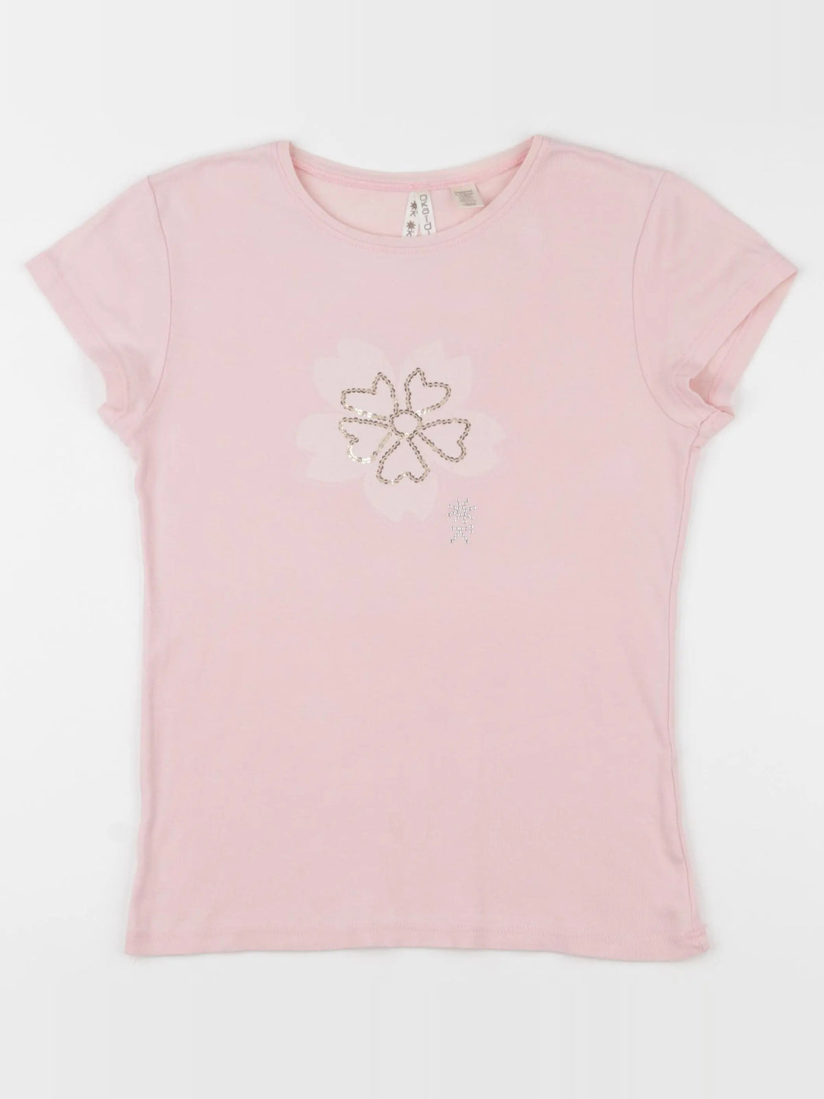 Okaidi - tee-shirt rose, or - 12 ans