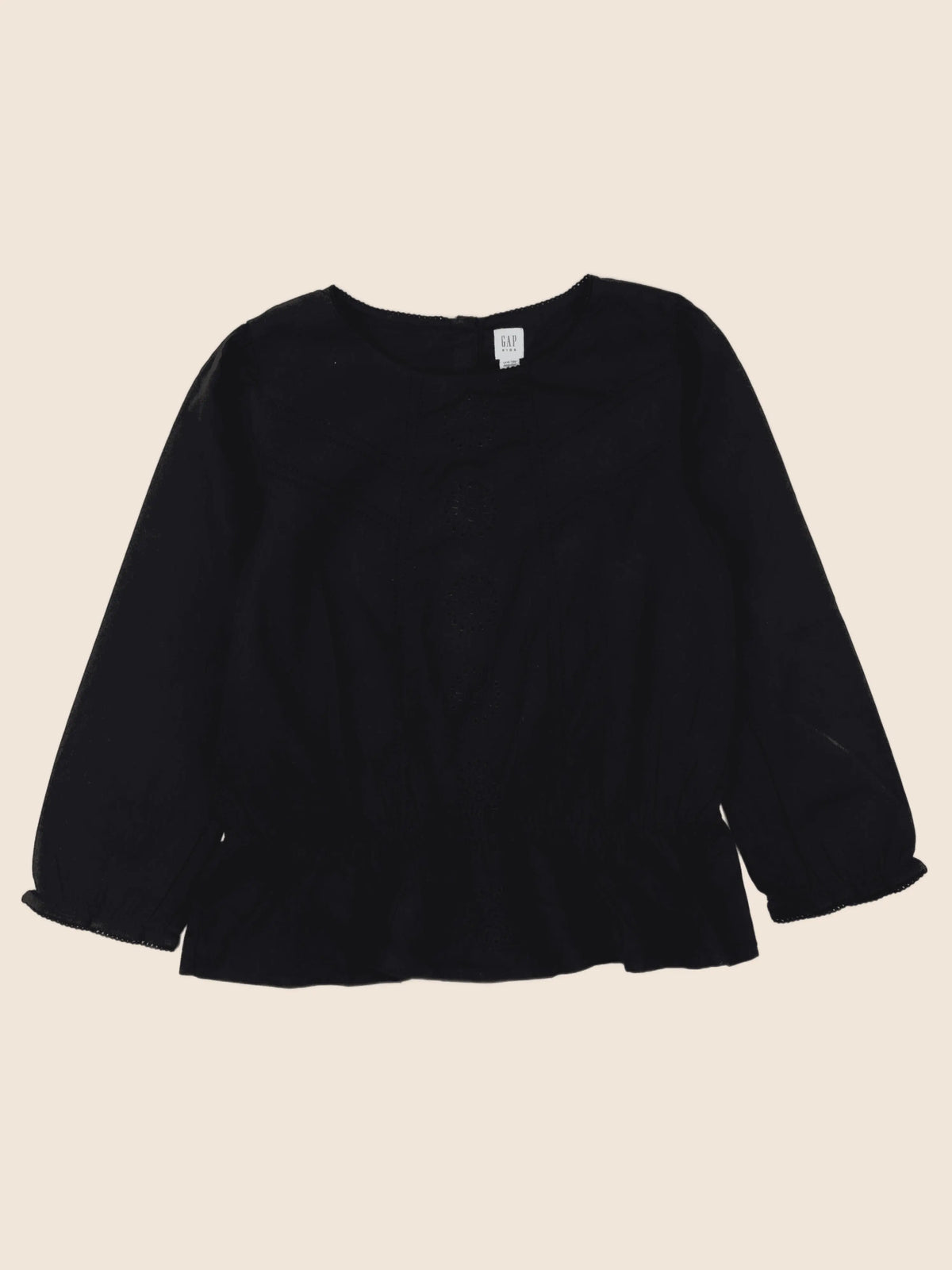 GAP - blouse noir - 14/16 ans