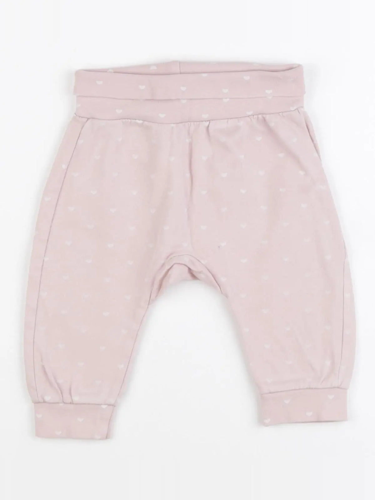 H&M - sarouel rose - 4/6 mois