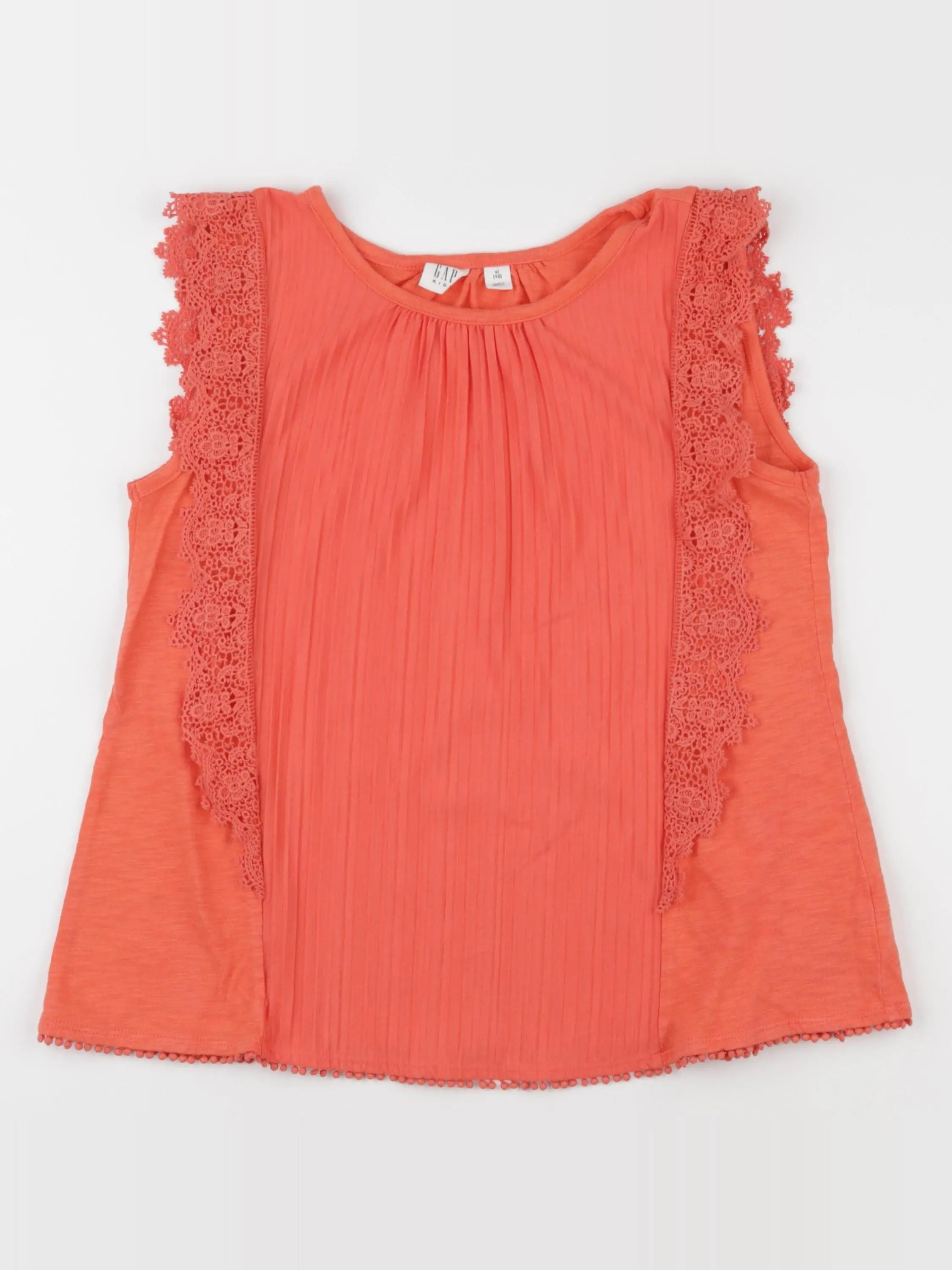 GAP - débardeur rouge - 12 ans