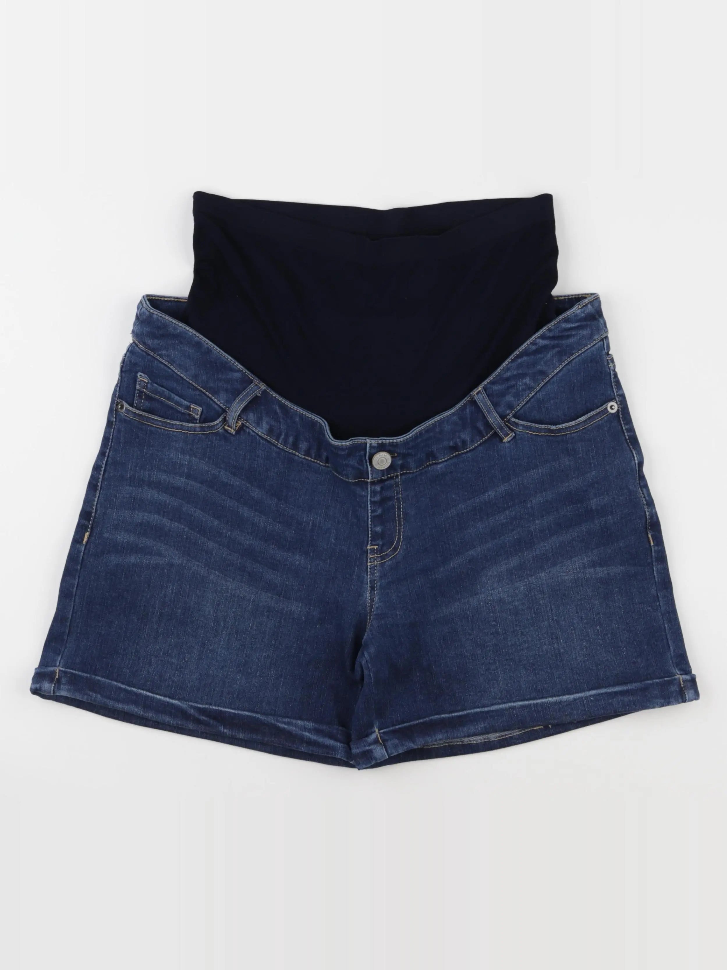 Vertbaudet - short grossesse bleu - 40