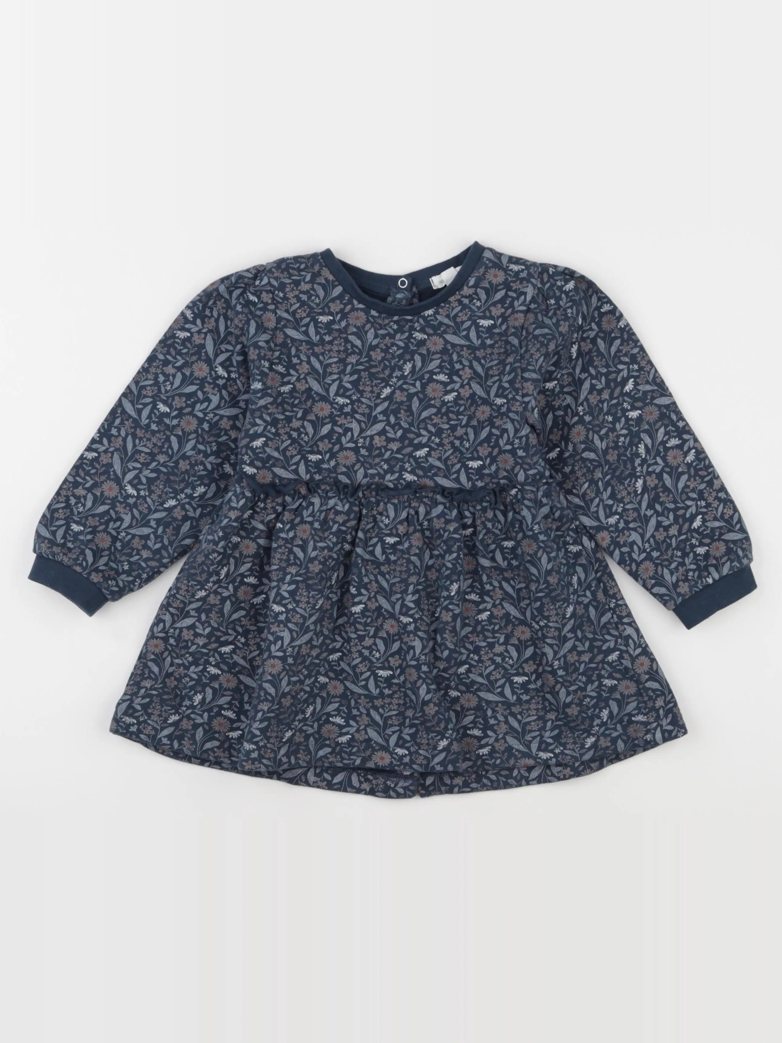 Vertbaudet - robe bleu - 36 mois