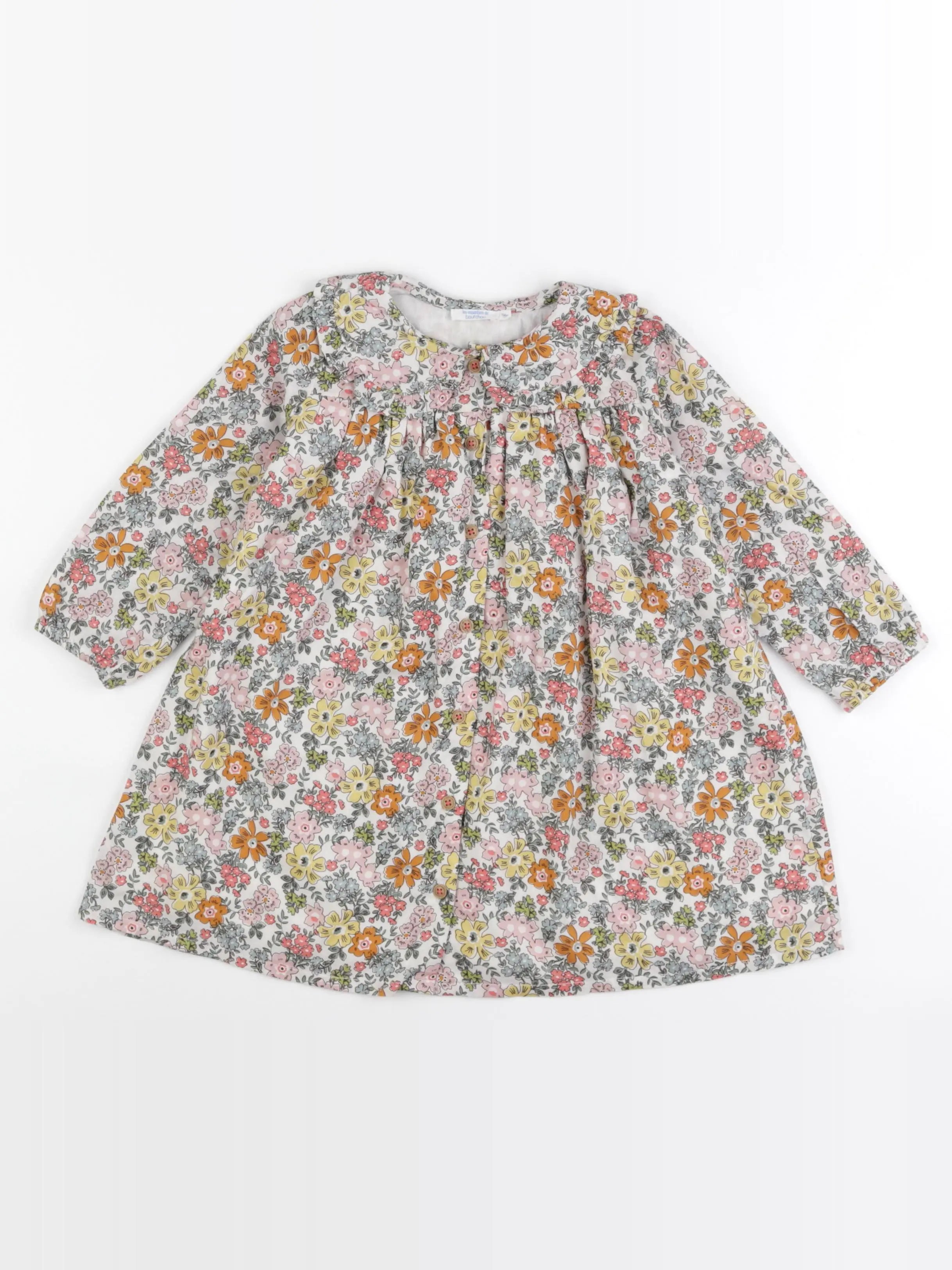 Boutchou - robe multicolore - 24 mois