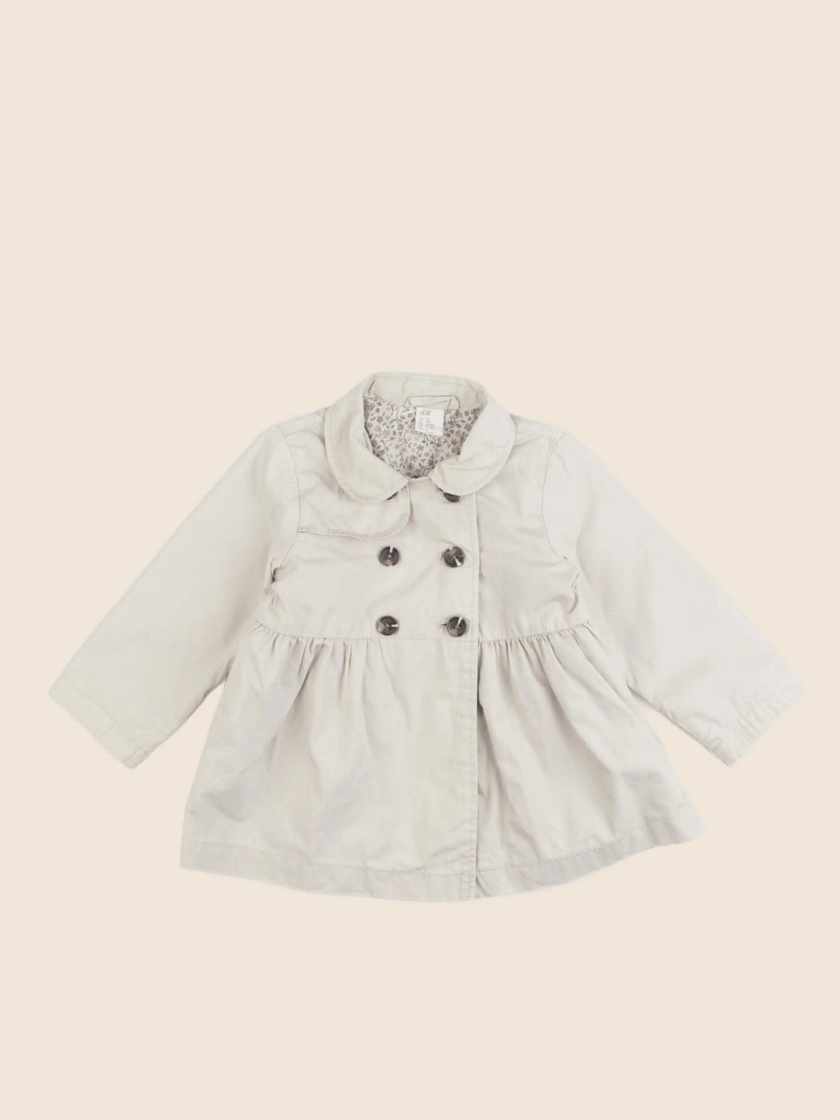 H&M - veste beige - 12/18 mois