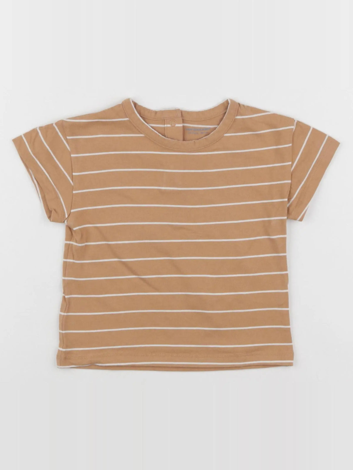 Vertbaudet - tee-shirt jaune - 24 mois