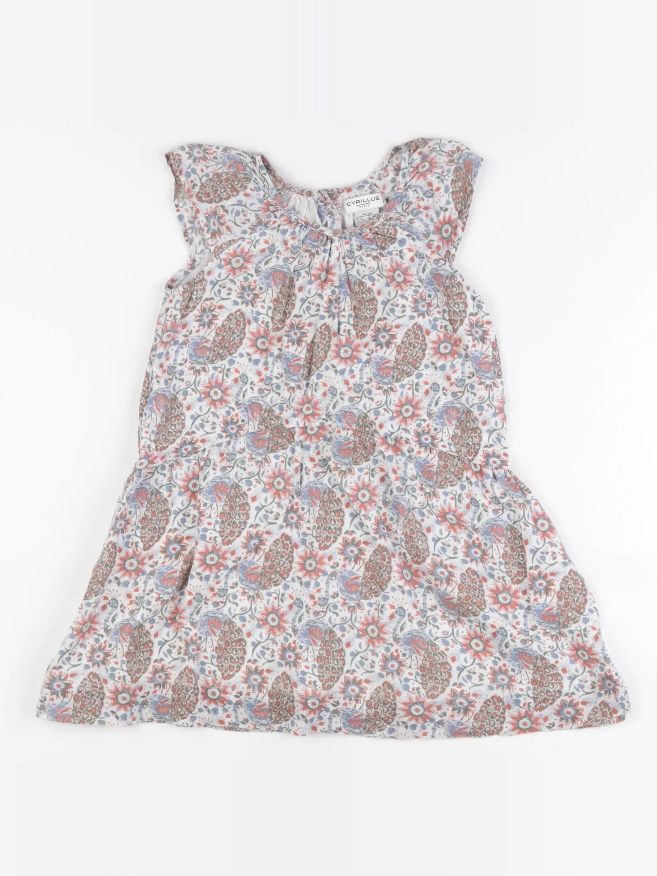 Cyrillus - robe multicolore - 4 ans